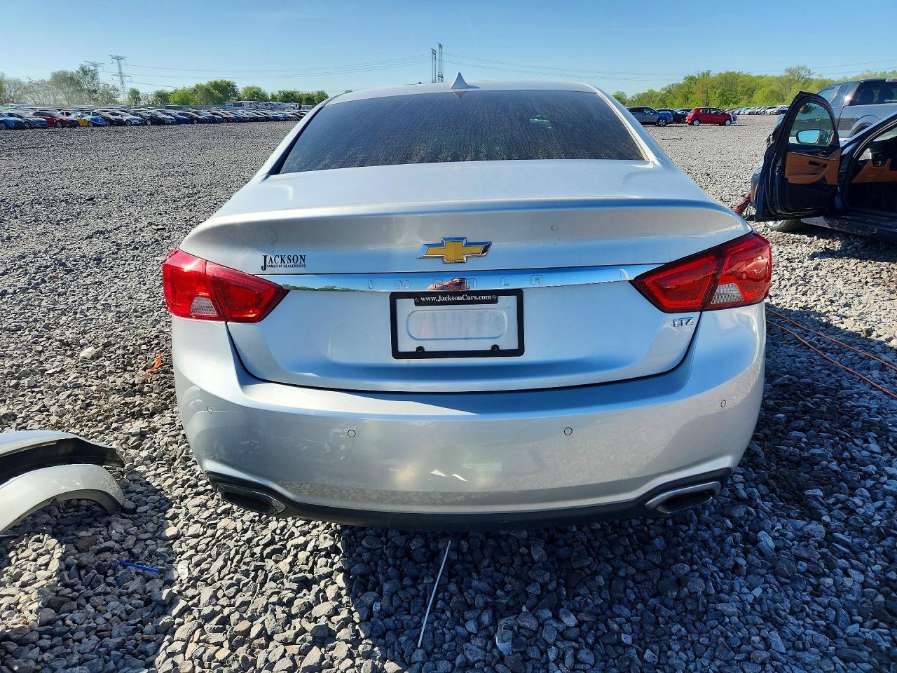 2014 Chevrolet Impala Ltz Silver vin: 2G1155S38E9266494