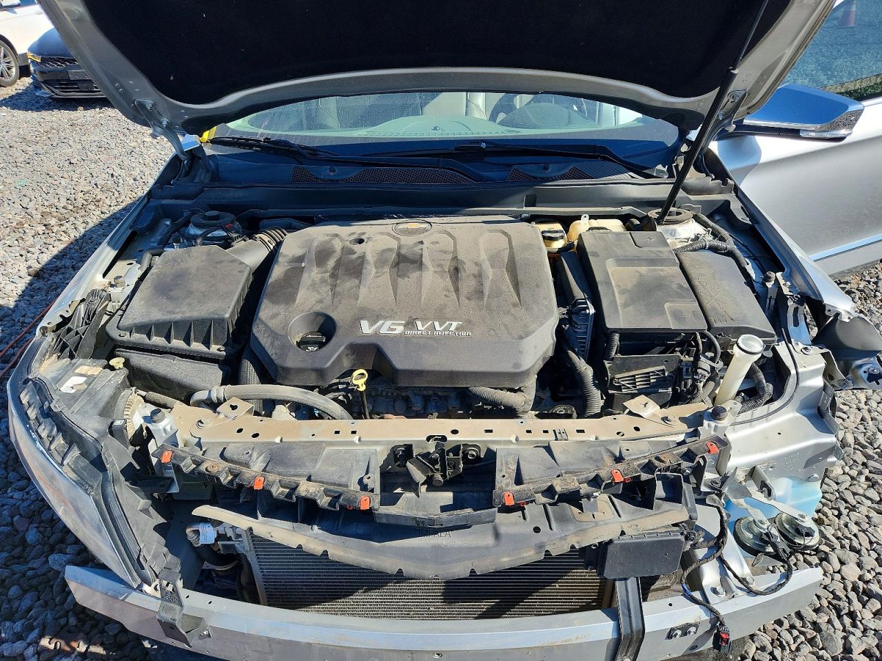 2014 Chevrolet Impala Ltz Silver vin: 2G1155S38E9266494