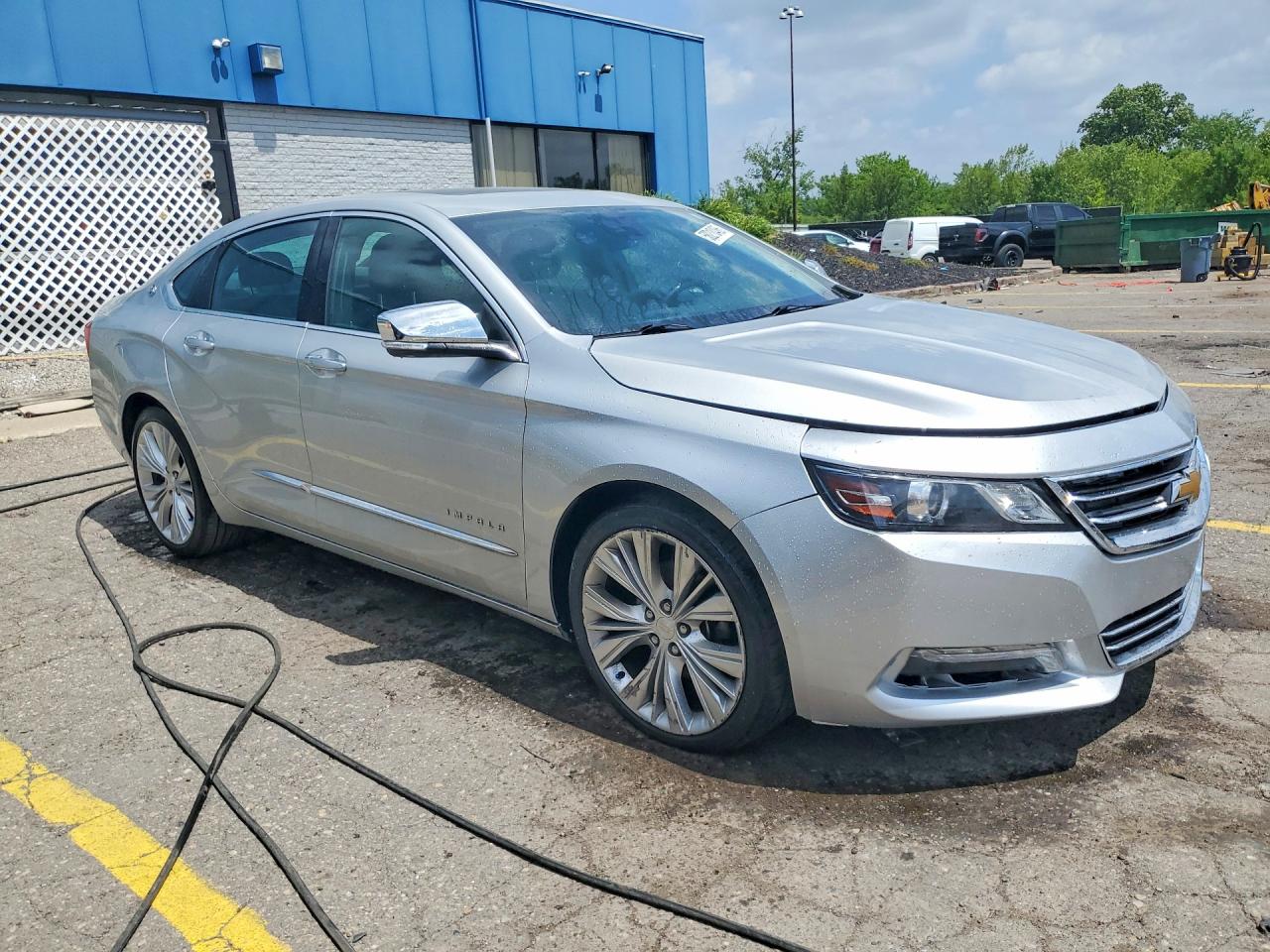 2014 Chevrolet Impala Ltz Silver vin: 2G1155S38E9317699