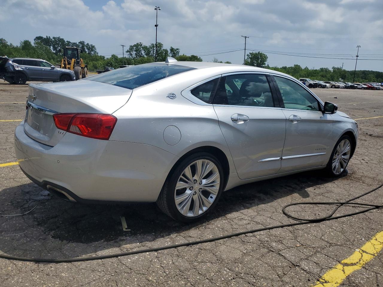 2014 Chevrolet Impala Ltz Silver vin: 2G1155S38E9317699