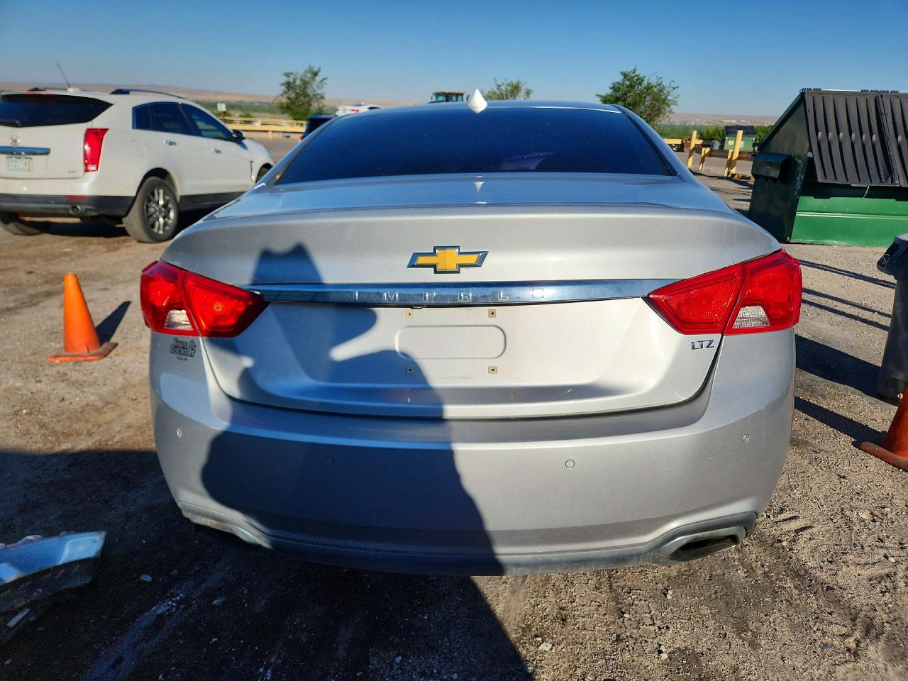 2014 Chevrolet Impala Ltz Серебряный vin: 2G1155S39E9109024