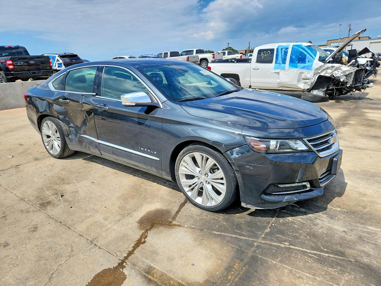 2014 Chevrolet Impala Ltz Серый vin: 2G1155S39E9253821