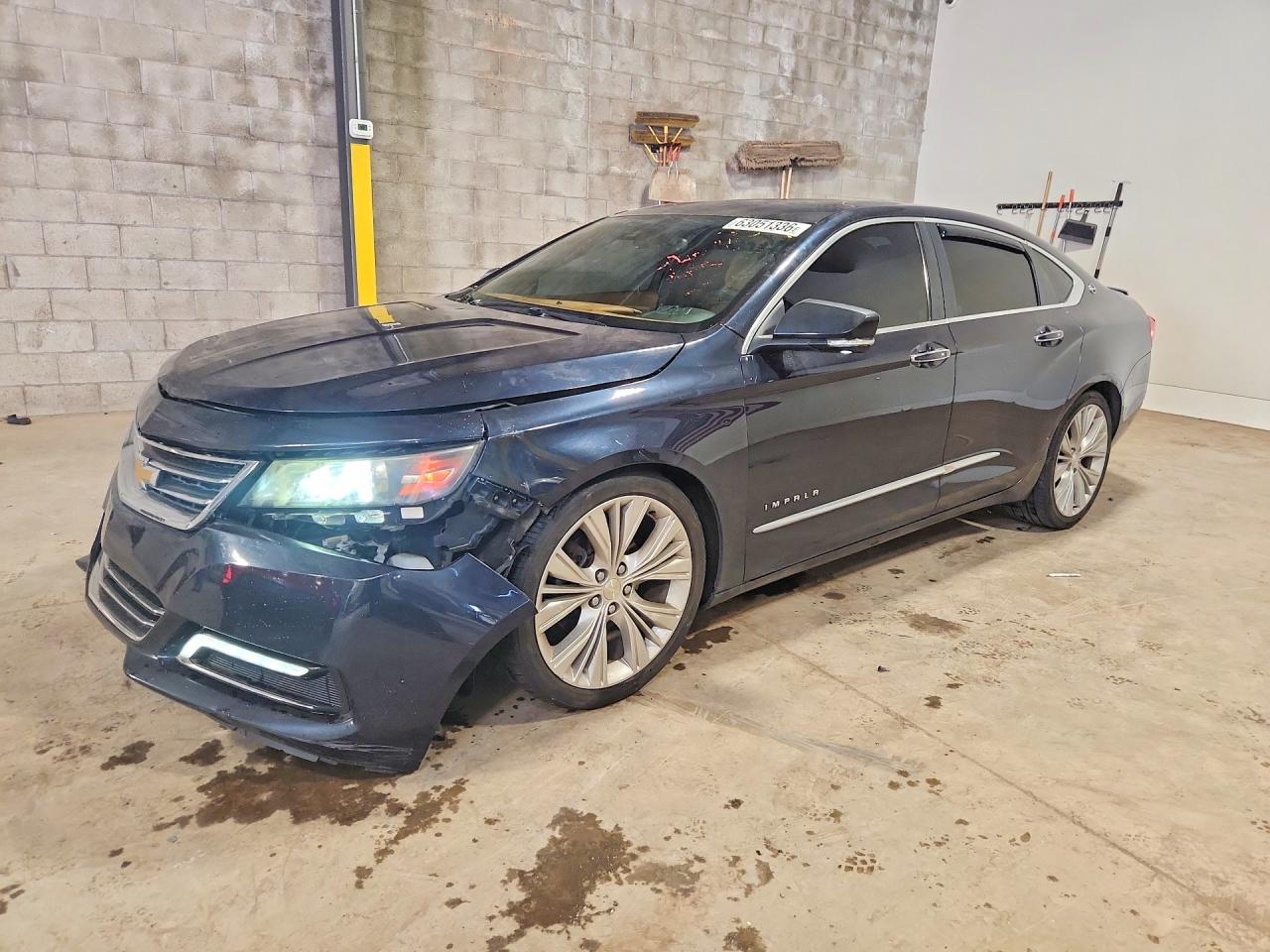 2014 Chevrolet Impala Ltz Blue vin: 2G1155S39E9273518