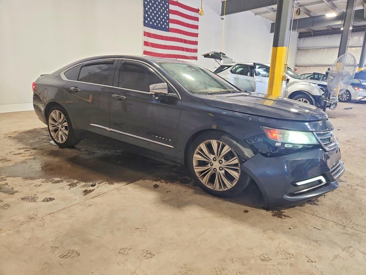 2014 Chevrolet Impala Ltz Blue vin: 2G1155S39E9273518