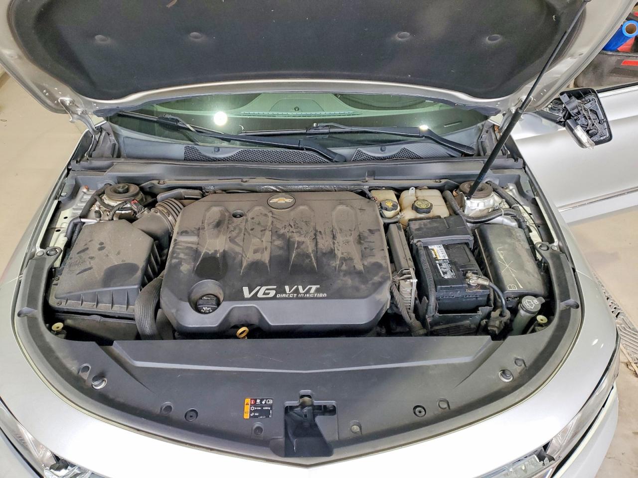 2014 Chevrolet Impala Ltz Silver vin: 2G1155S3XE9108979
