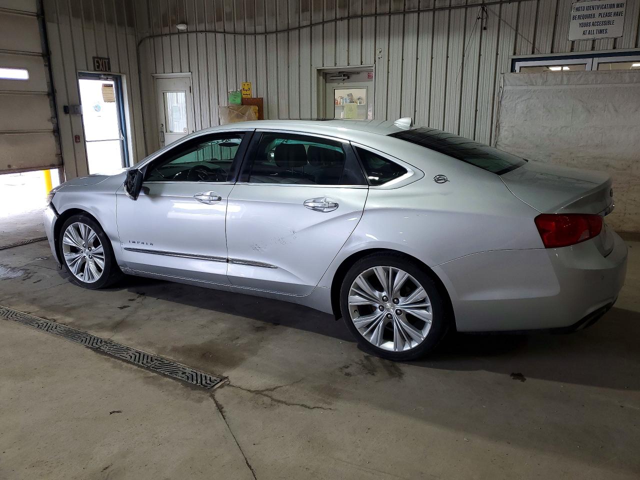 2014 Chevrolet Impala Ltz Silver vin: 2G1155S3XE9108979