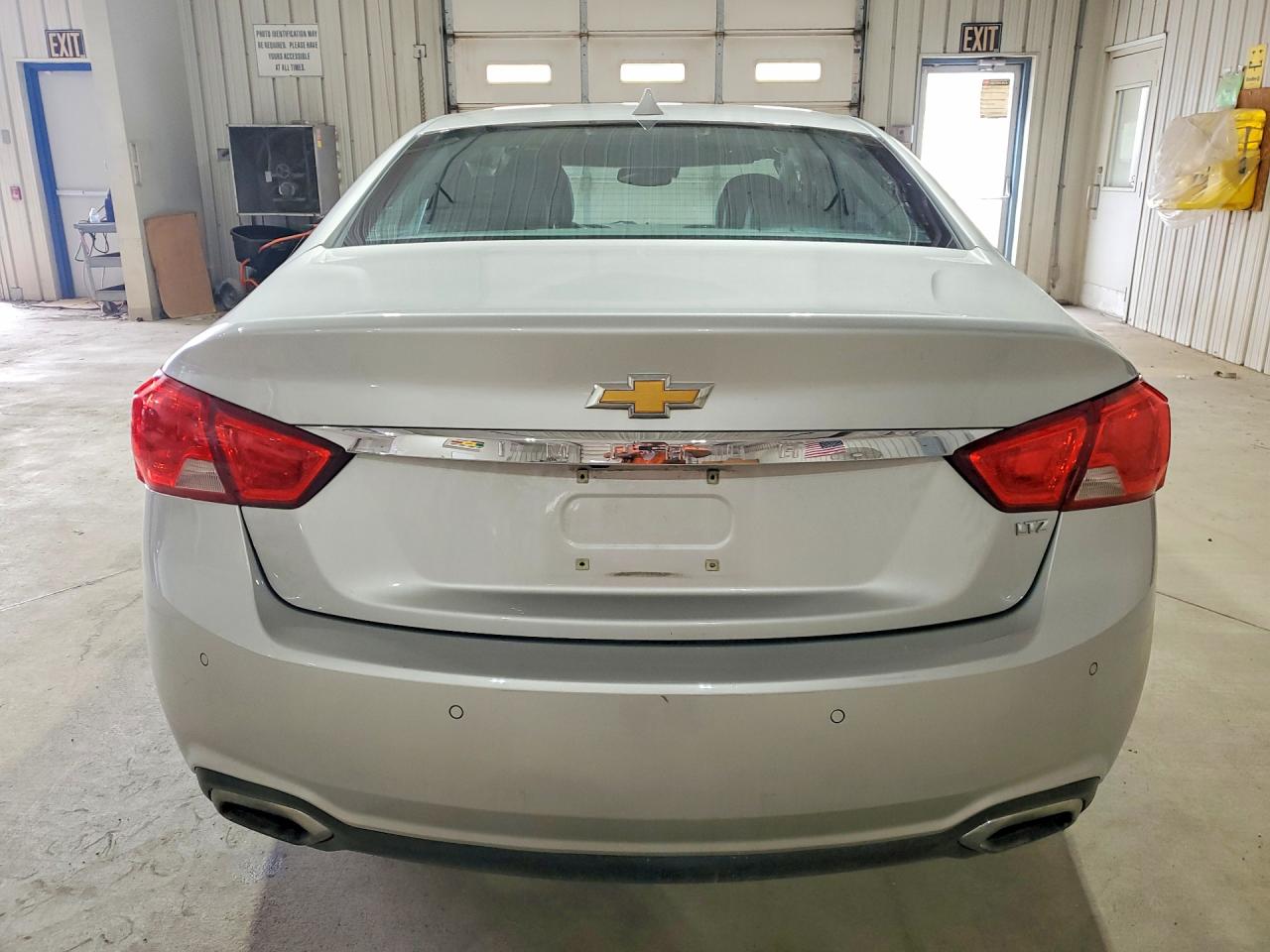 2014 Chevrolet Impala Ltz Silver vin: 2G1155S3XE9108979