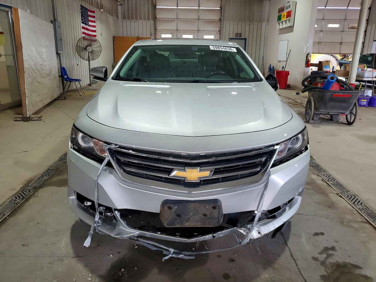 2014 Chevrolet Impala Ltz Silver vin: 2G1155S3XE9108979