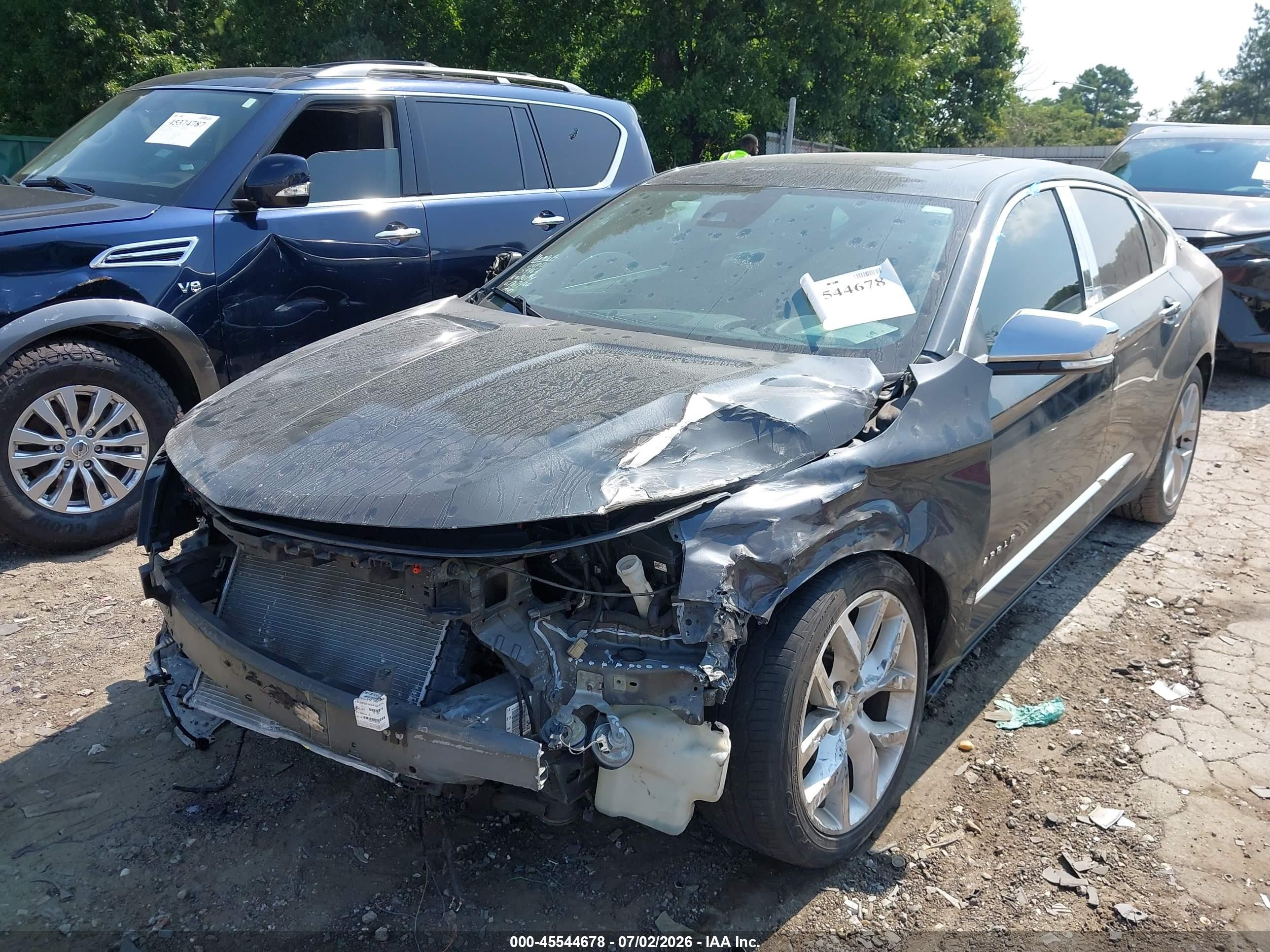 2014 Chevrolet Impala 2lz Gray vin: 2G1155S3XE9150908