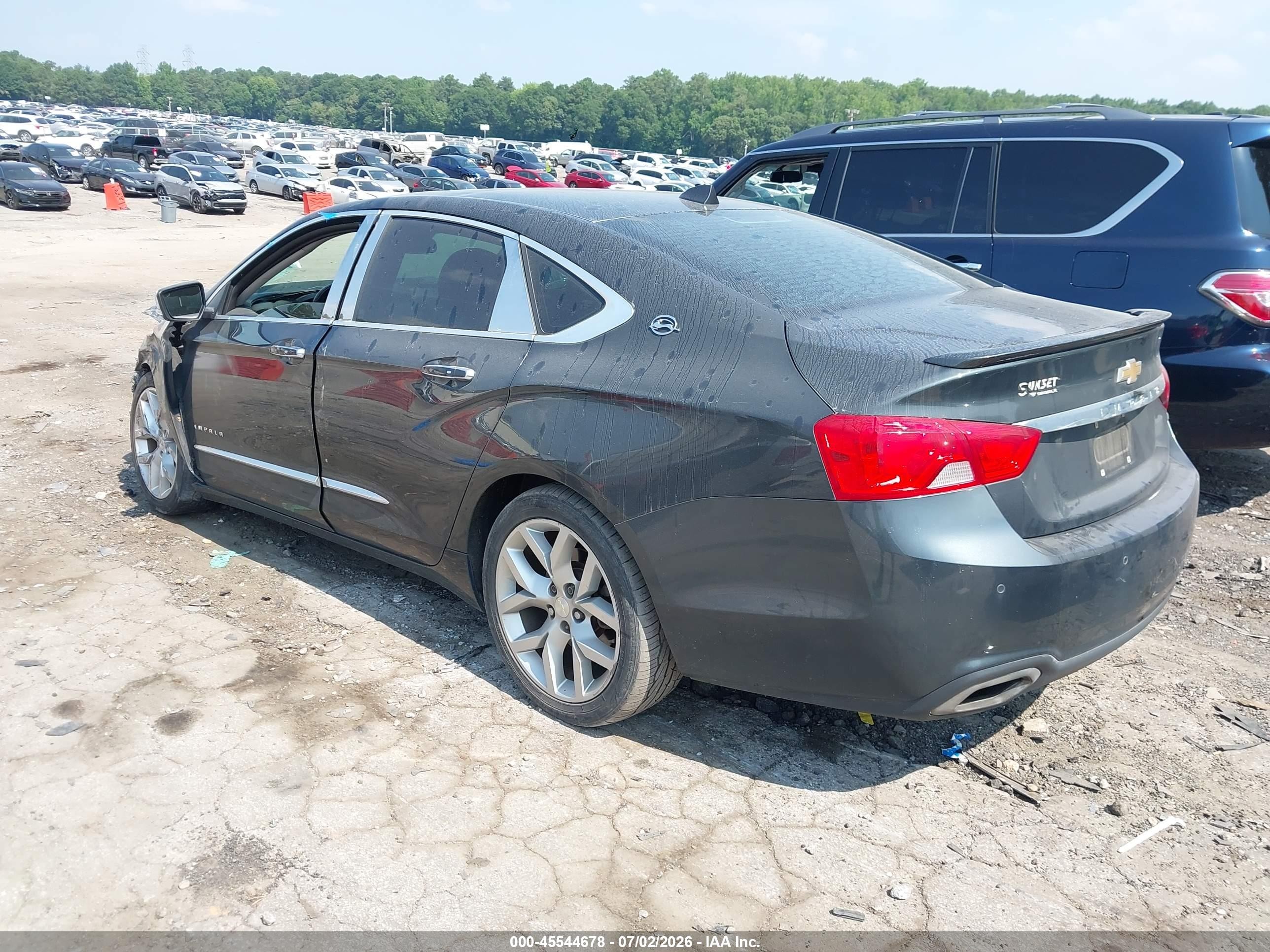2014 Chevrolet Impala 2lz Gray vin: 2G1155S3XE9150908