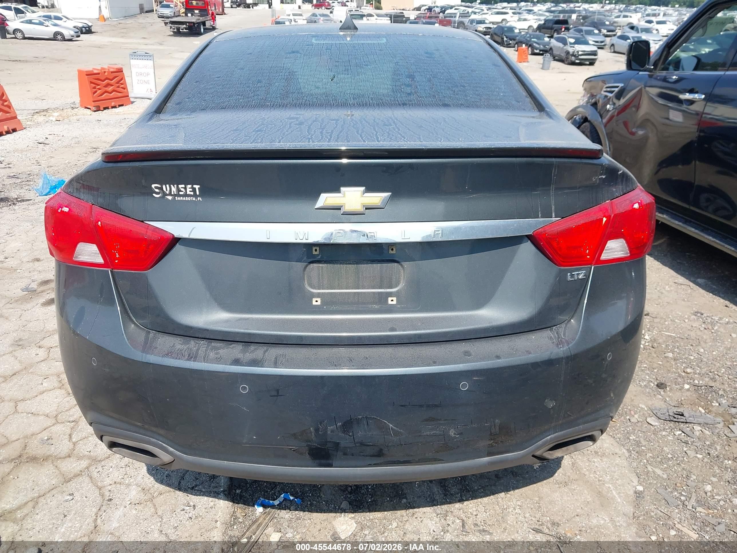 2014 Chevrolet Impala 2lz Gray vin: 2G1155S3XE9150908