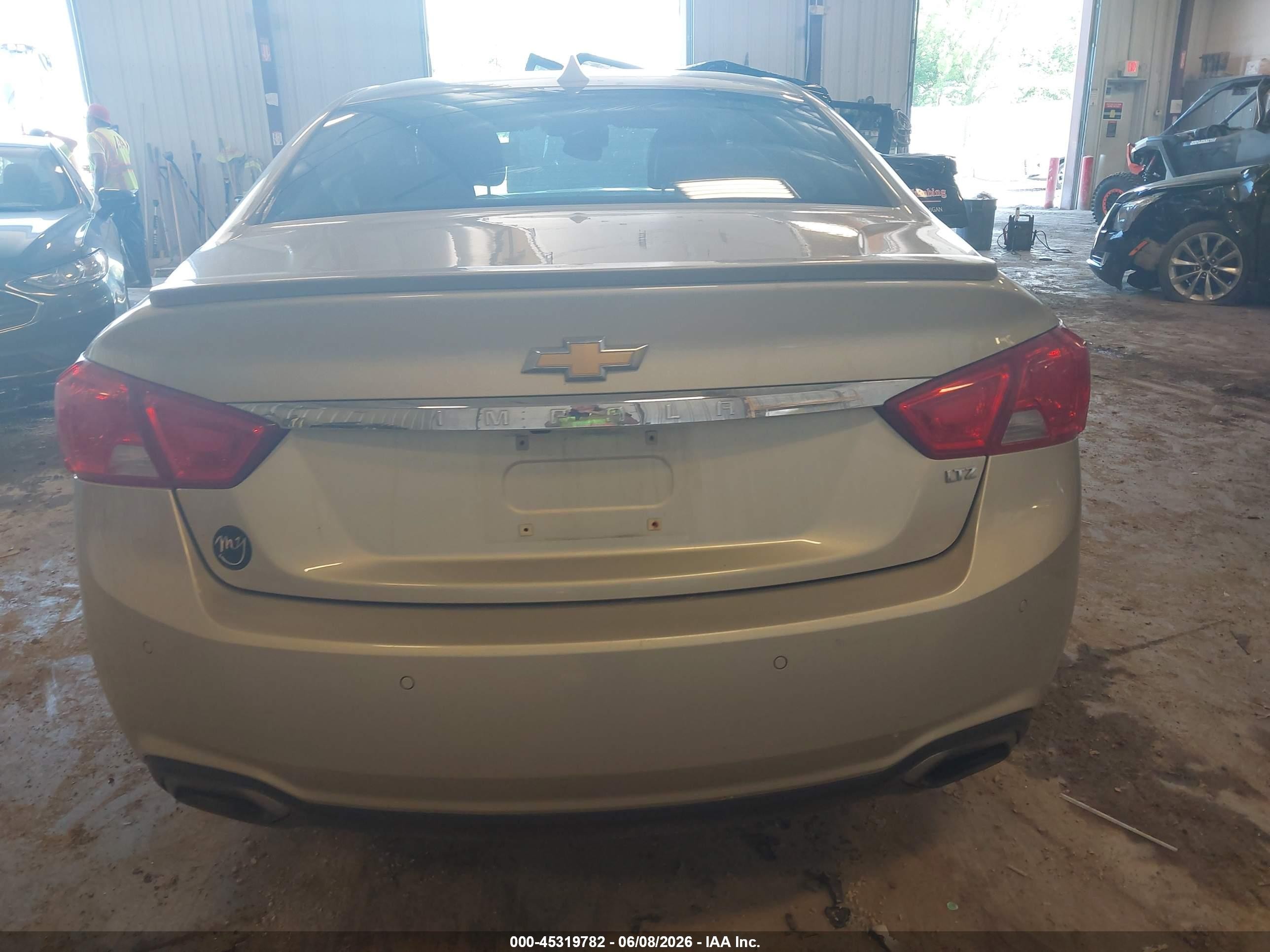 2014 Chevrolet Impala 2lz Tan vin: 2G1155S3XE9253102