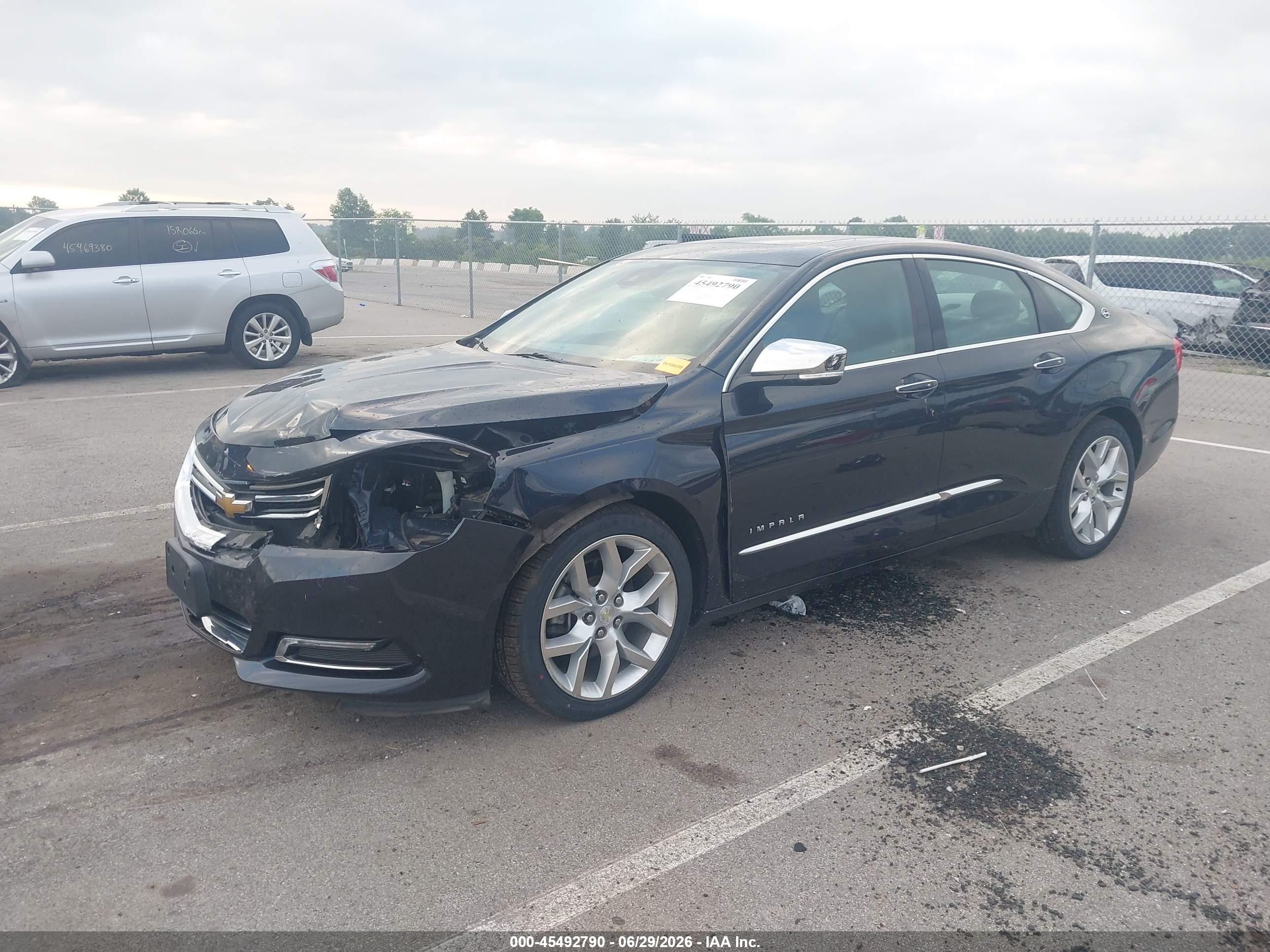 2014 Chevrolet Impala 2lz Black vin: 2G1155S3XE9274449