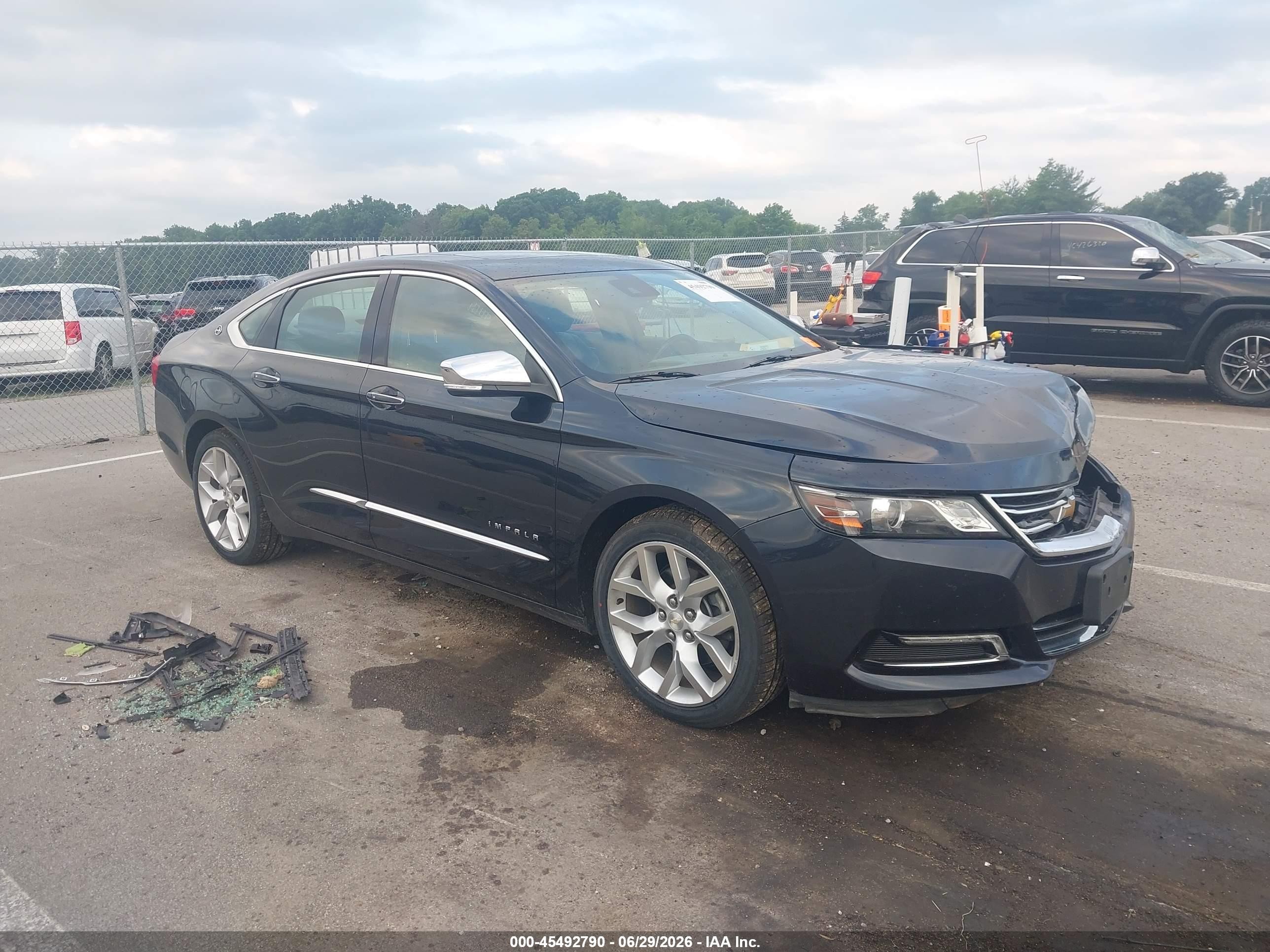 2014 Chevrolet Impala 2lz Black vin: 2G1155S3XE9274449