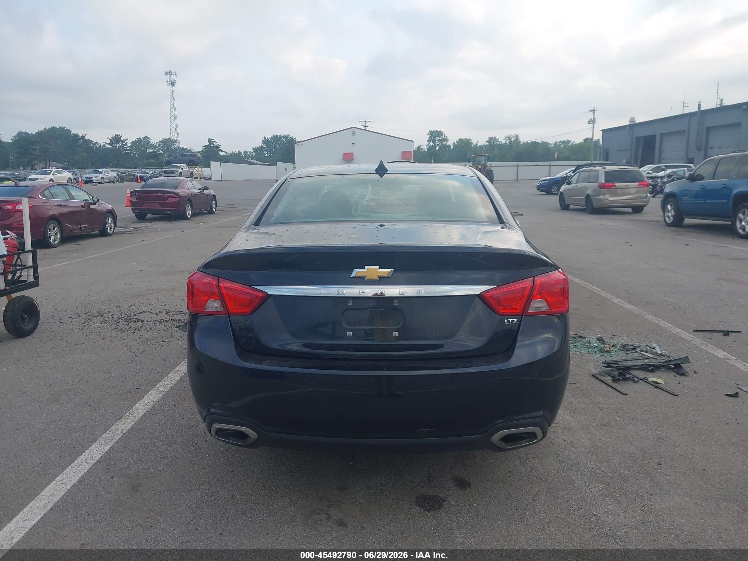 2014 Chevrolet Impala 2lz Black vin: 2G1155S3XE9274449