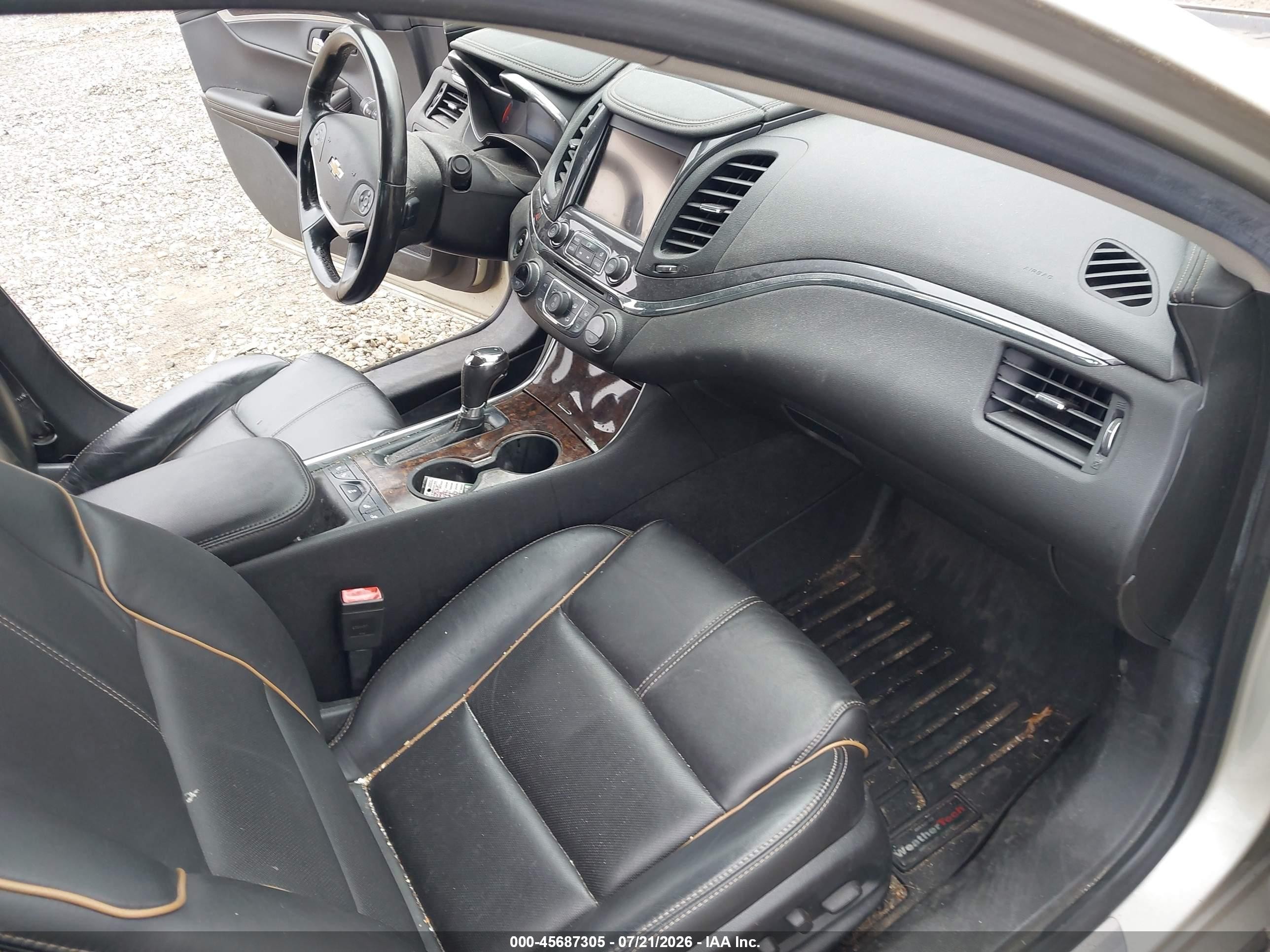 2014 Chevrolet Impala 2lz Gold vin: 2G1155S3XE9283670
