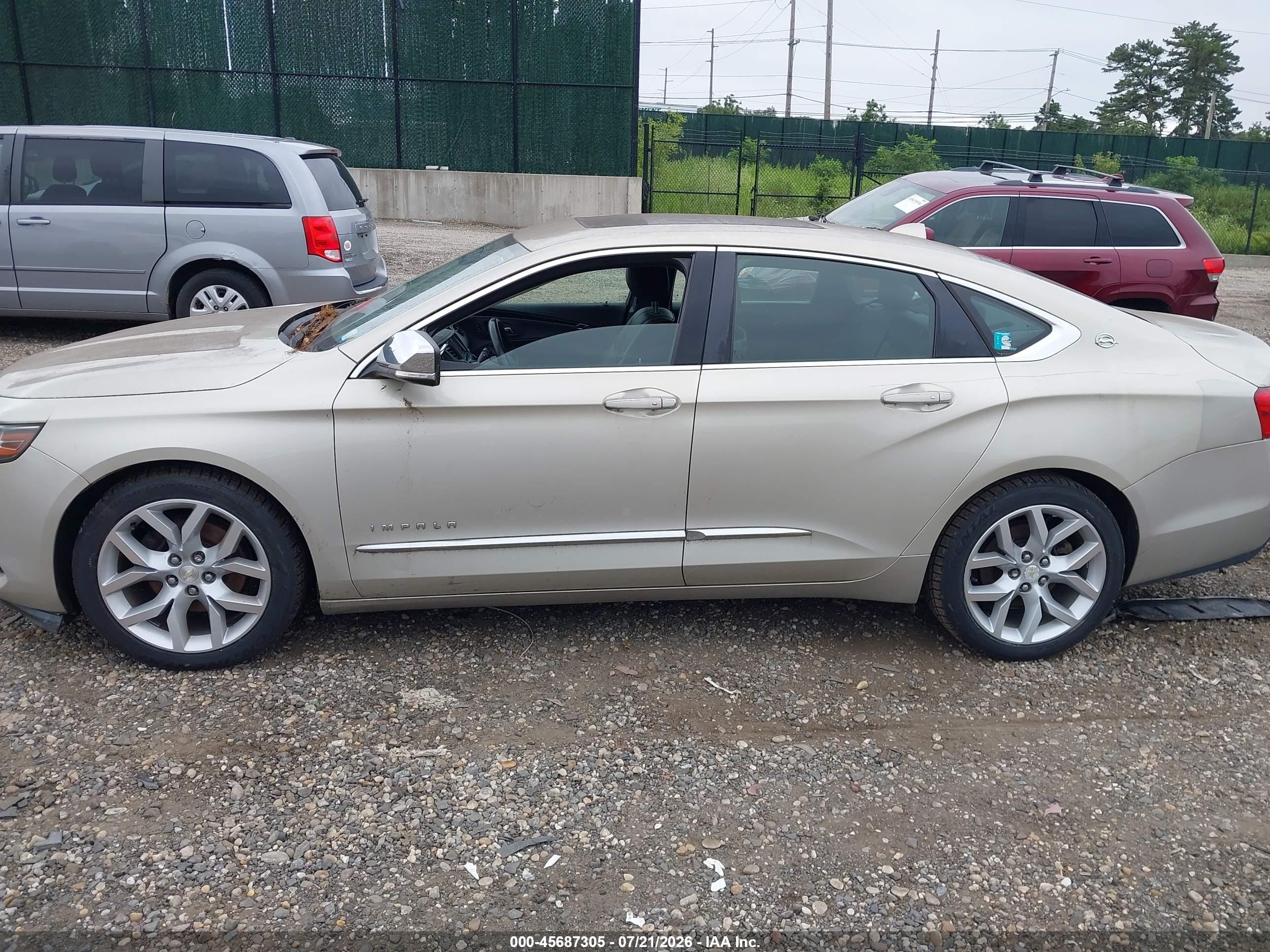 2014 Chevrolet Impala 2lz Gold vin: 2G1155S3XE9283670