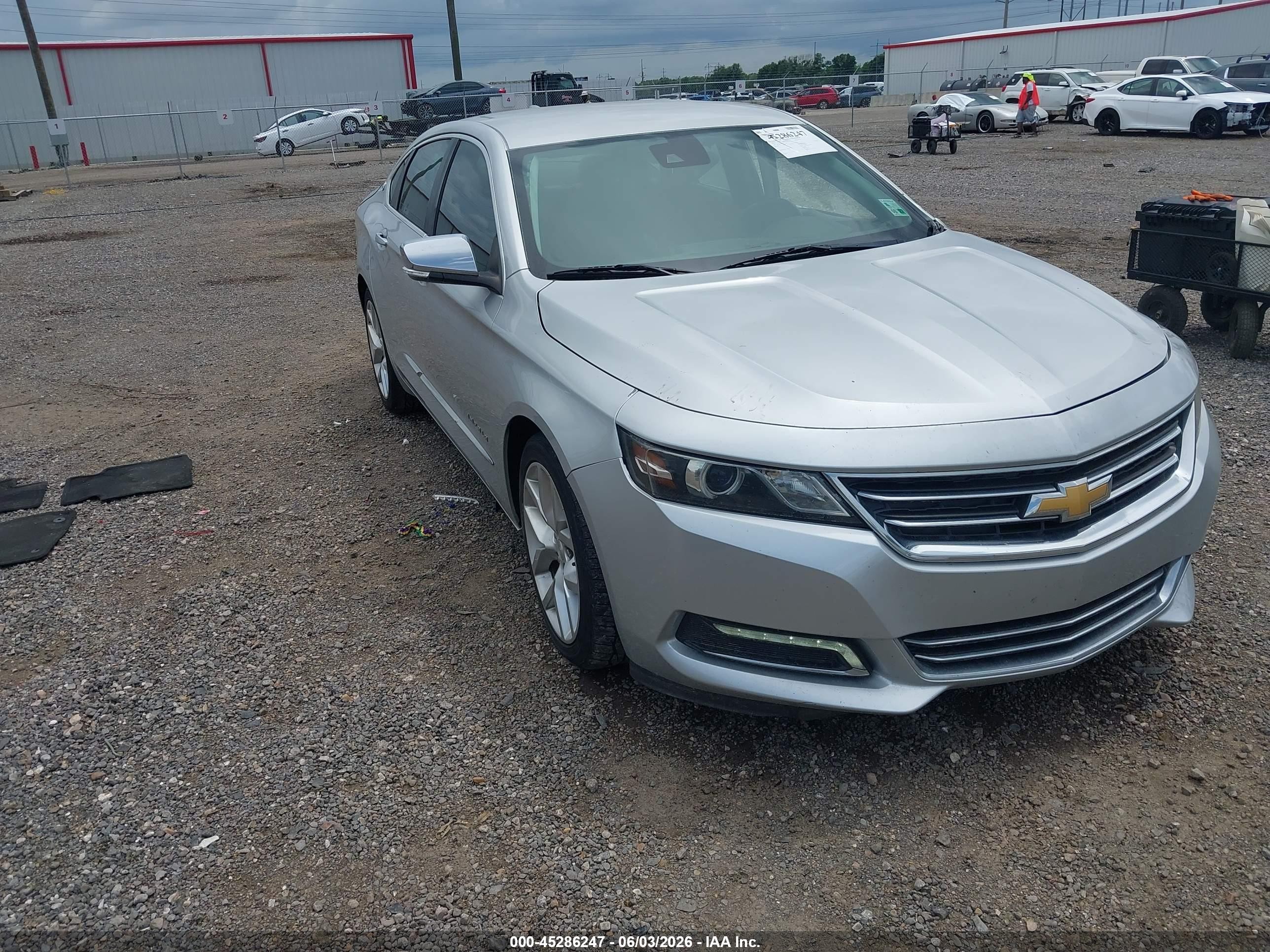 2015 Chevrolet Impala 1lz Silver vin: 2G1155SL1F9152564