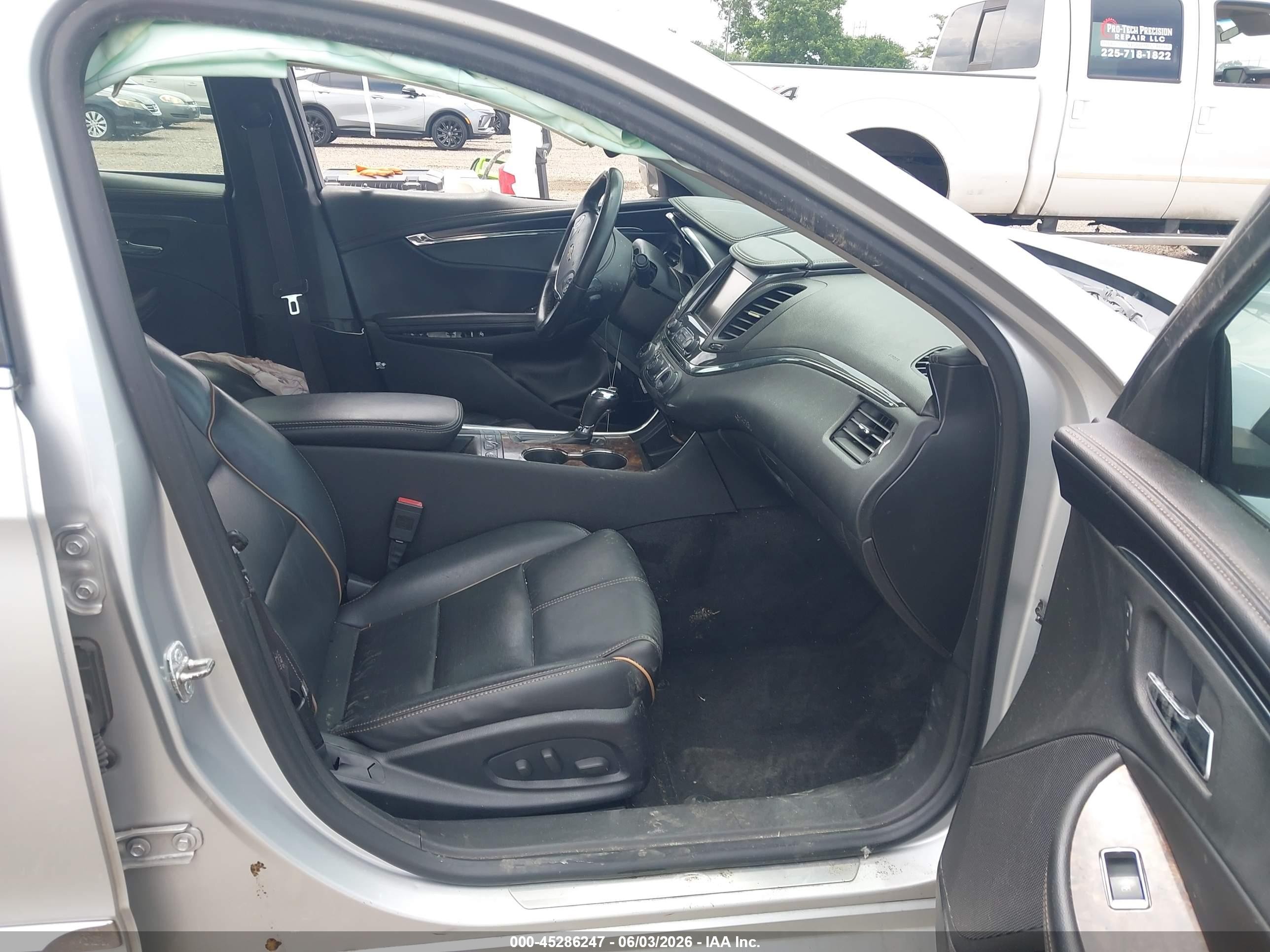 2015 Chevrolet Impala 1lz Silver vin: 2G1155SL1F9152564
