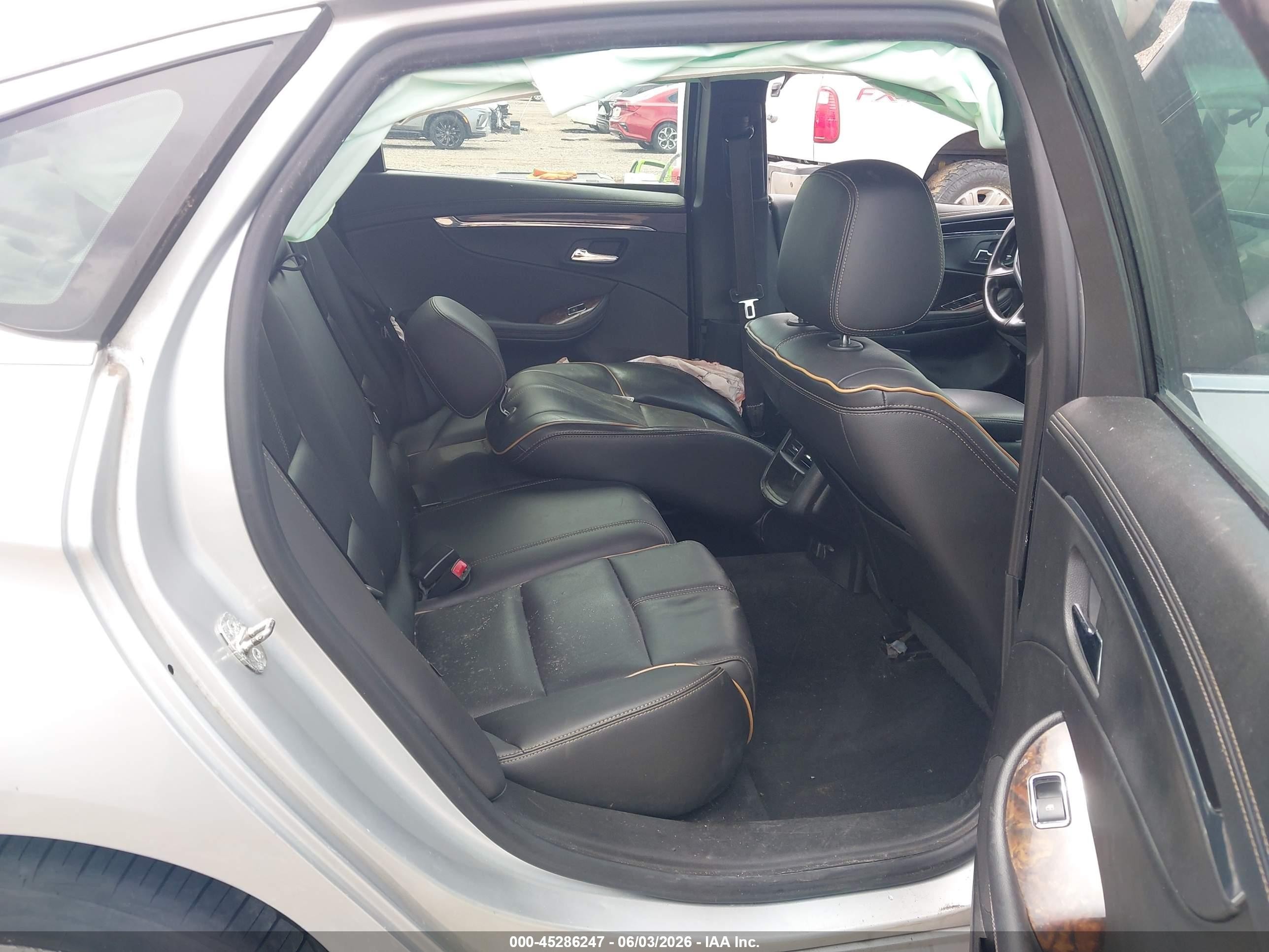 2015 Chevrolet Impala 1lz Silver vin: 2G1155SL1F9152564