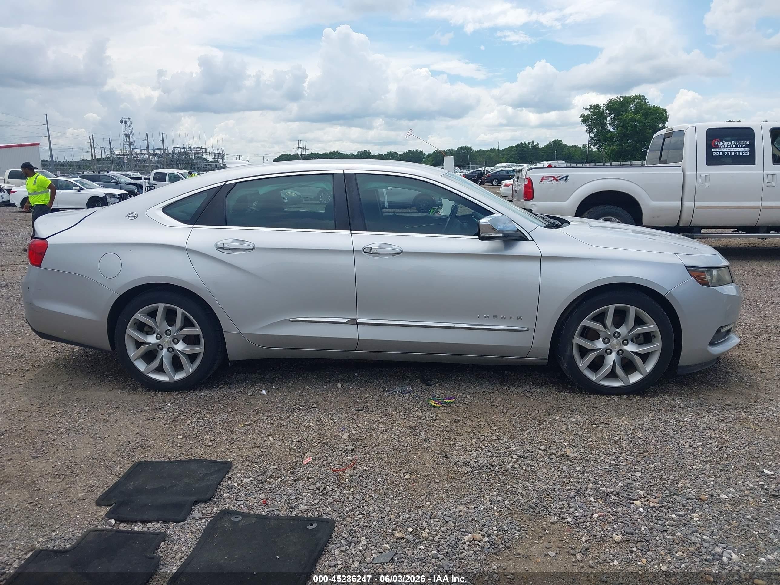 2015 Chevrolet Impala 1lz Silver vin: 2G1155SL1F9152564