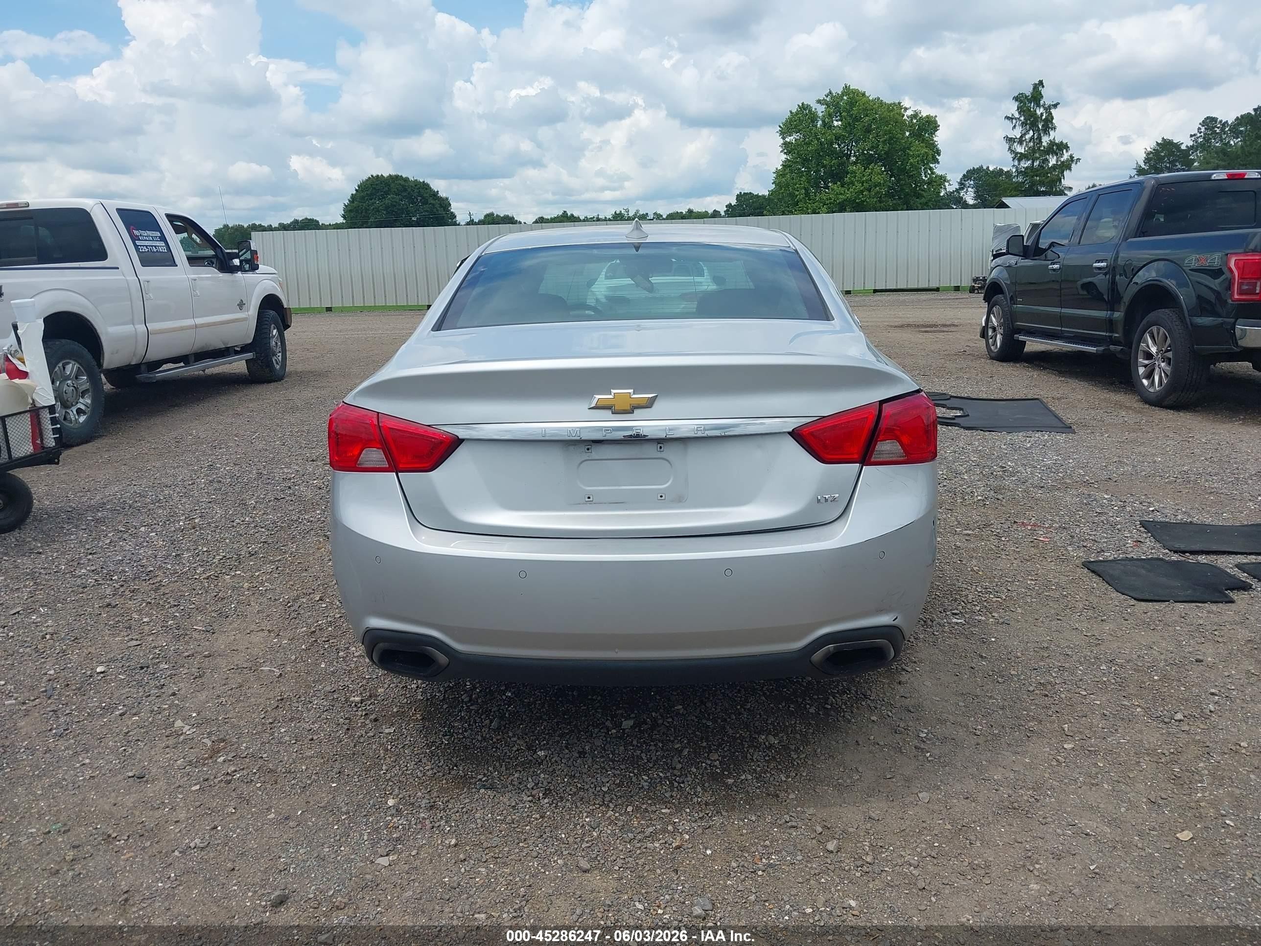 2015 Chevrolet Impala 1lz Silver vin: 2G1155SL1F9152564