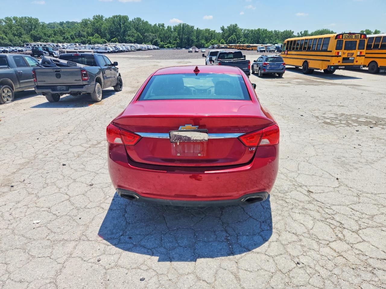 2015 Chevrolet Impala Ltz Красный vin: 2G1155SL2F9133067