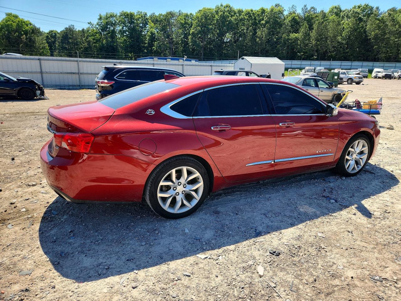 2015 Chevrolet Impala Ltz Red vin: 2G1155SL3F9255419