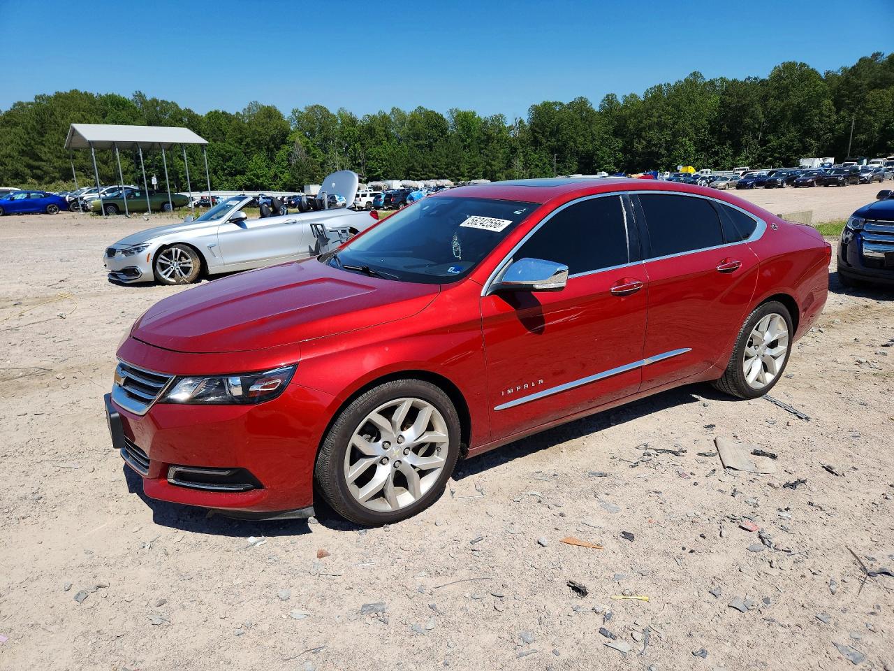2015 Chevrolet Impala Ltz Red vin: 2G1155SL3F9255419