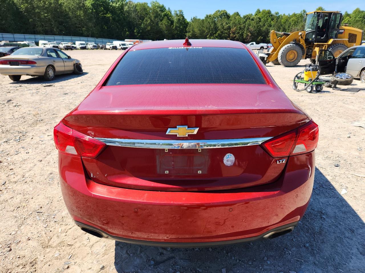 2015 Chevrolet Impala Ltz Red vin: 2G1155SL3F9255419