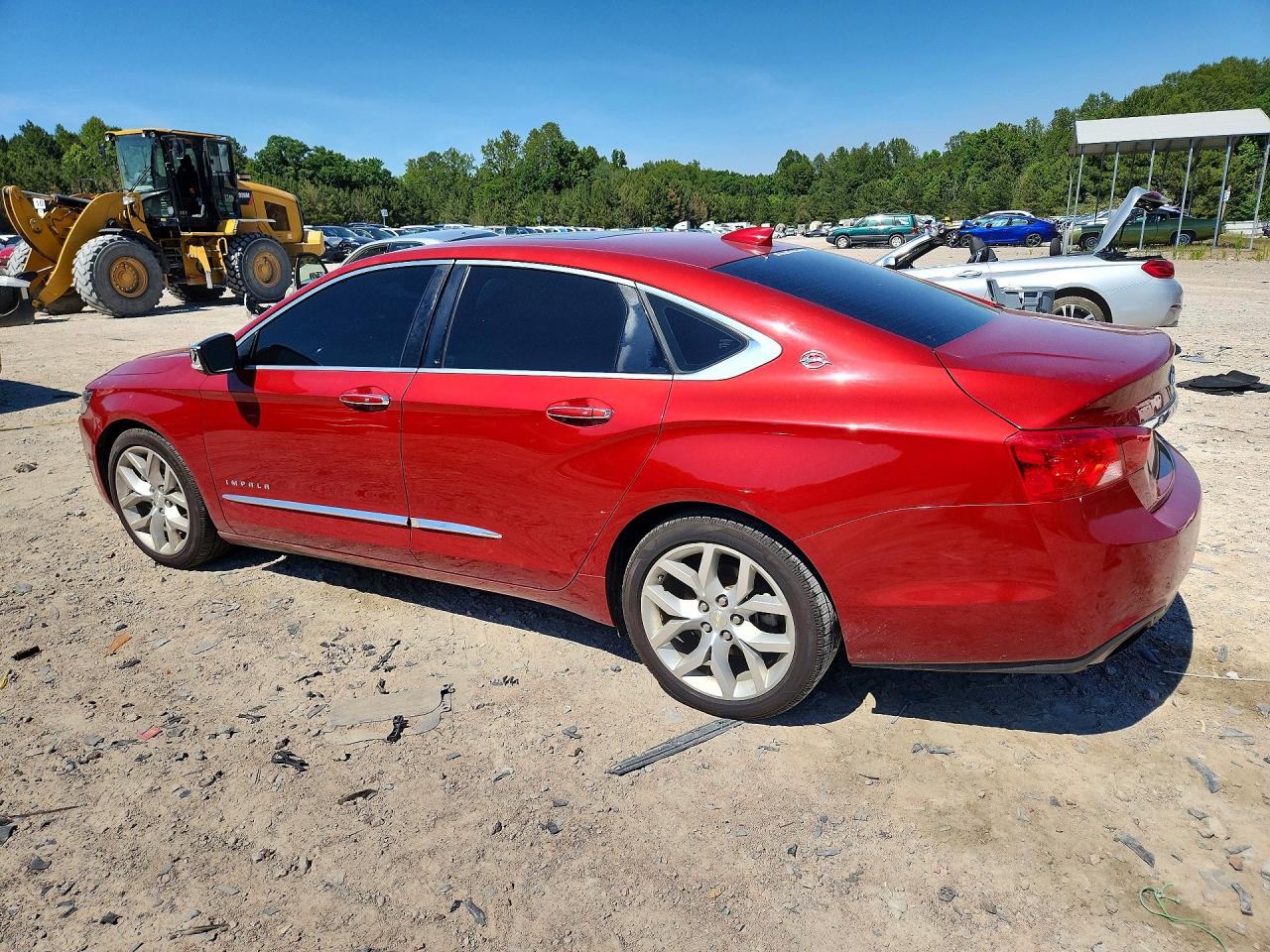2015 Chevrolet Impala Ltz Red vin: 2G1155SL3F9255419