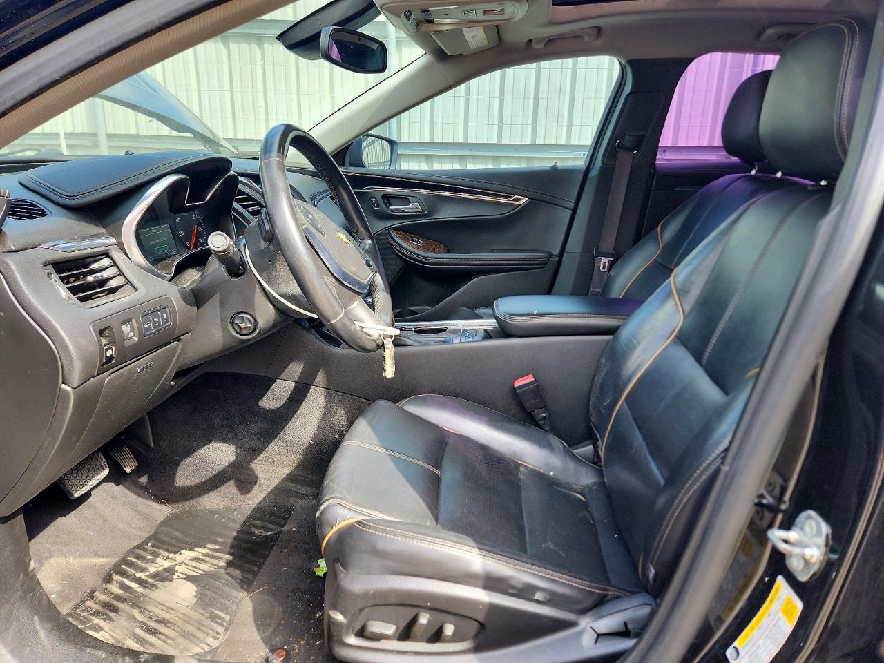 2015 Chevrolet Impala Ltz Black vin: 2G1155SL6F9247184