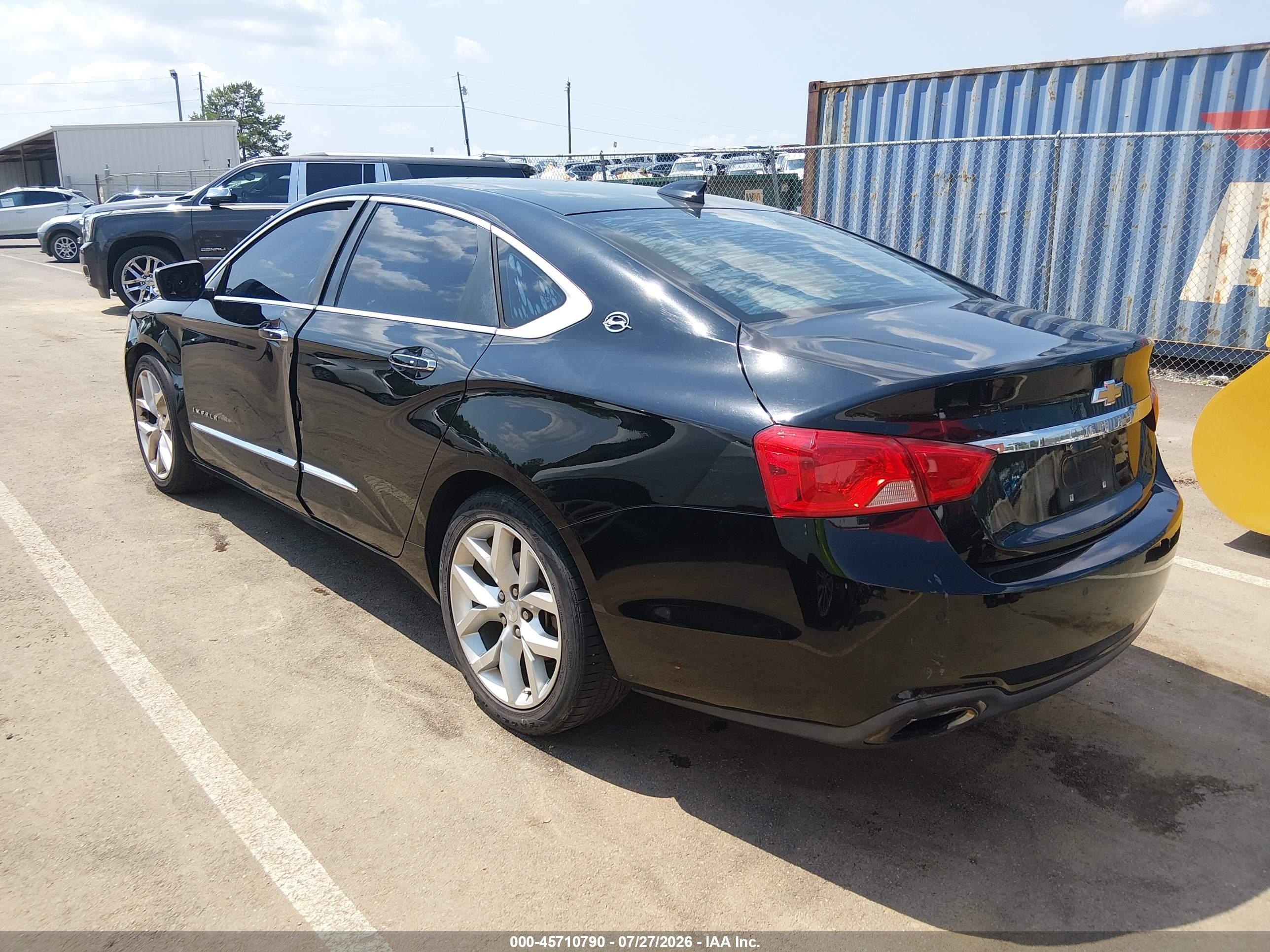 2015 Chevrolet Impala 1lz Black vin: 2G1155SL9F9163733