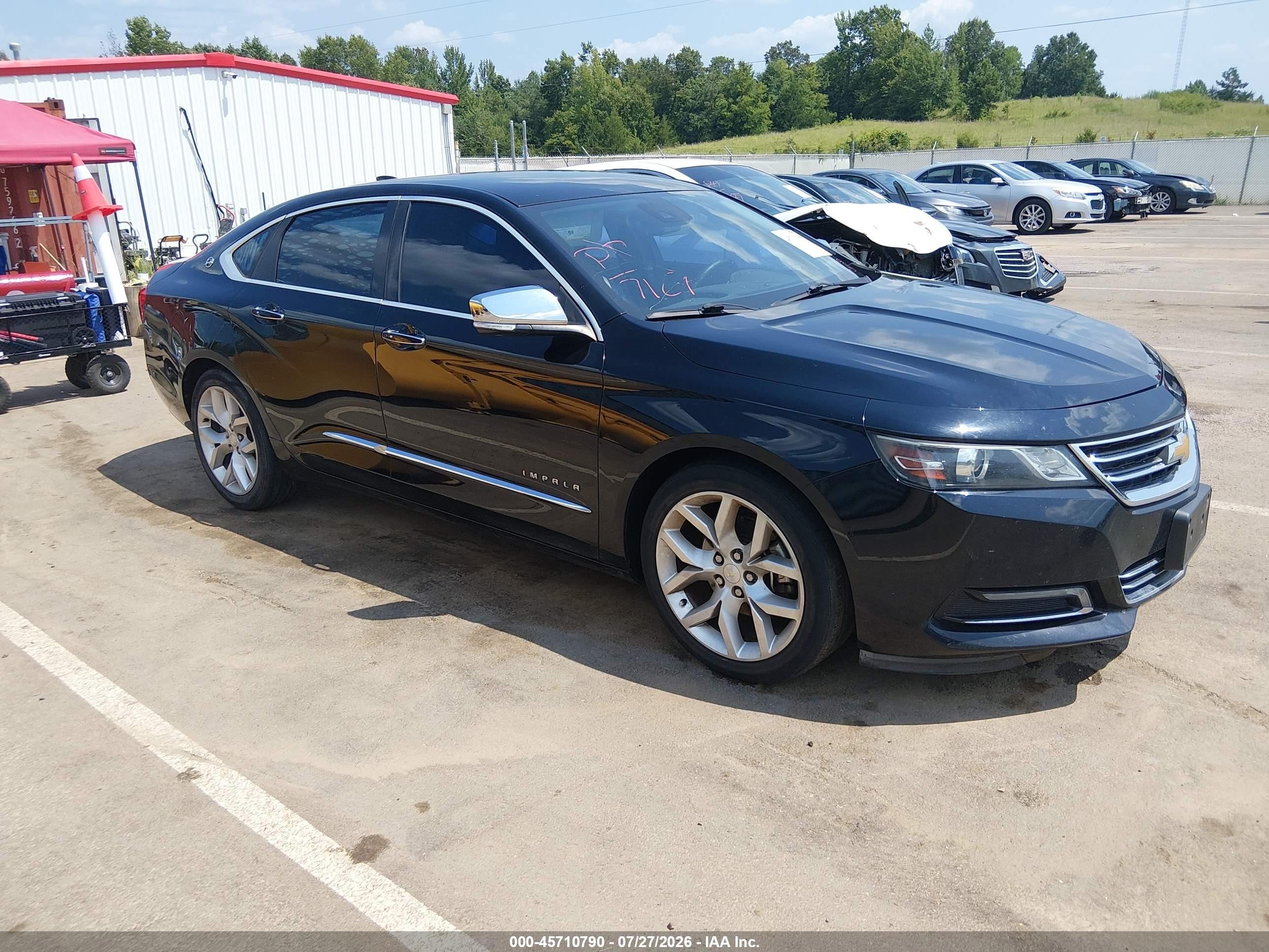 2015 Chevrolet Impala 1lz Black vin: 2G1155SL9F9163733