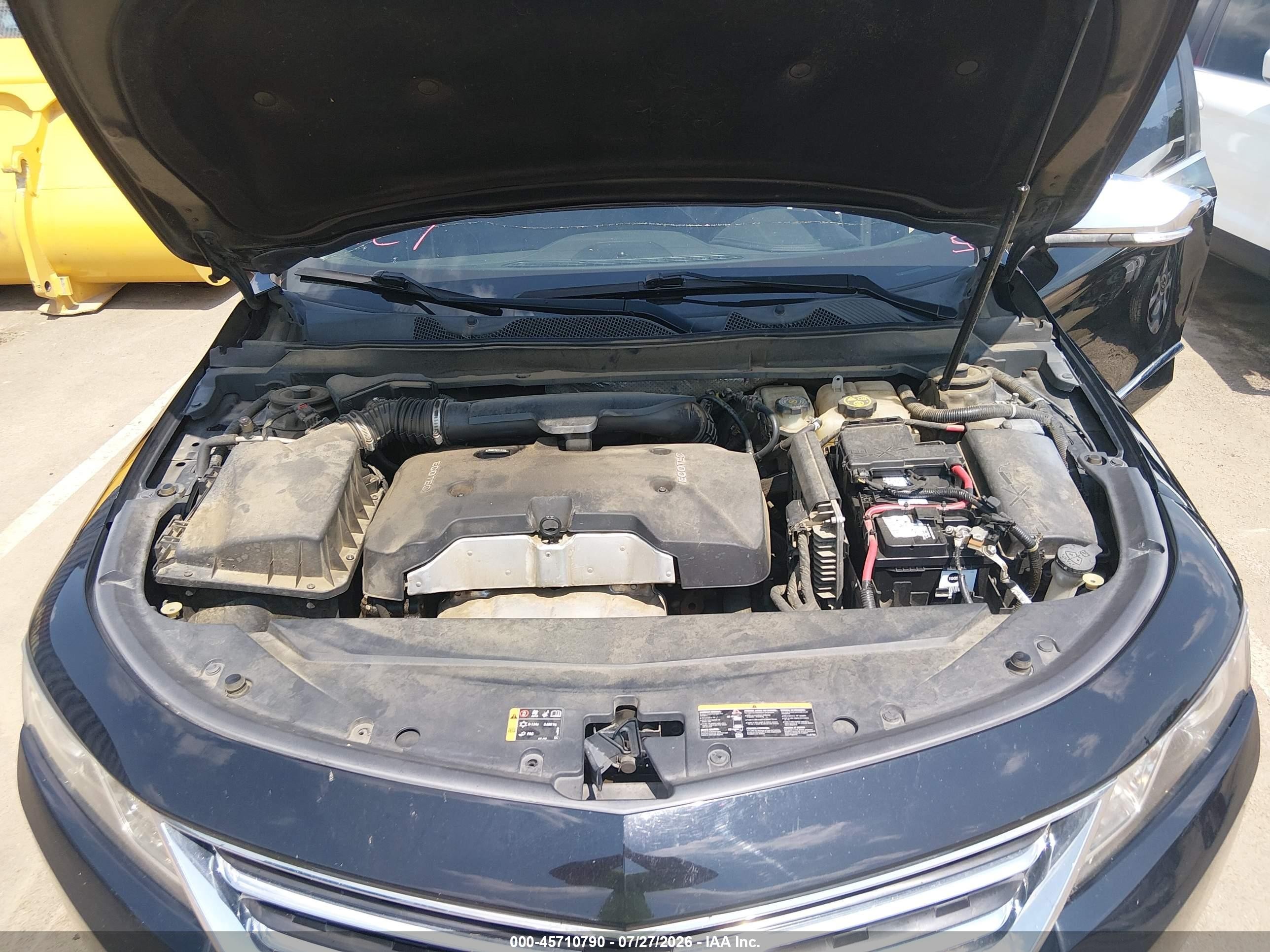 2015 Chevrolet Impala 1lz Black vin: 2G1155SL9F9163733