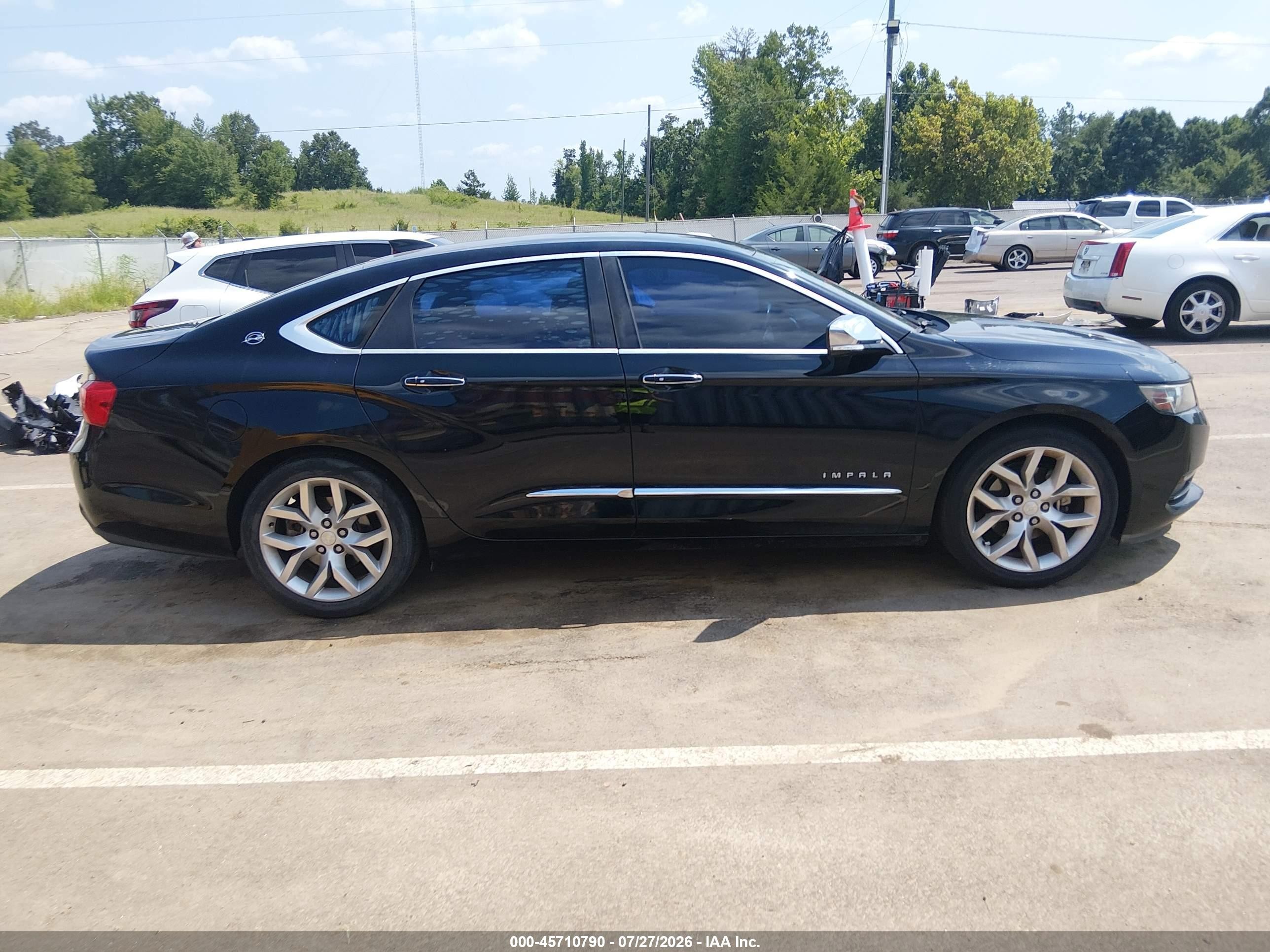 2015 Chevrolet Impala 1lz Black vin: 2G1155SL9F9163733