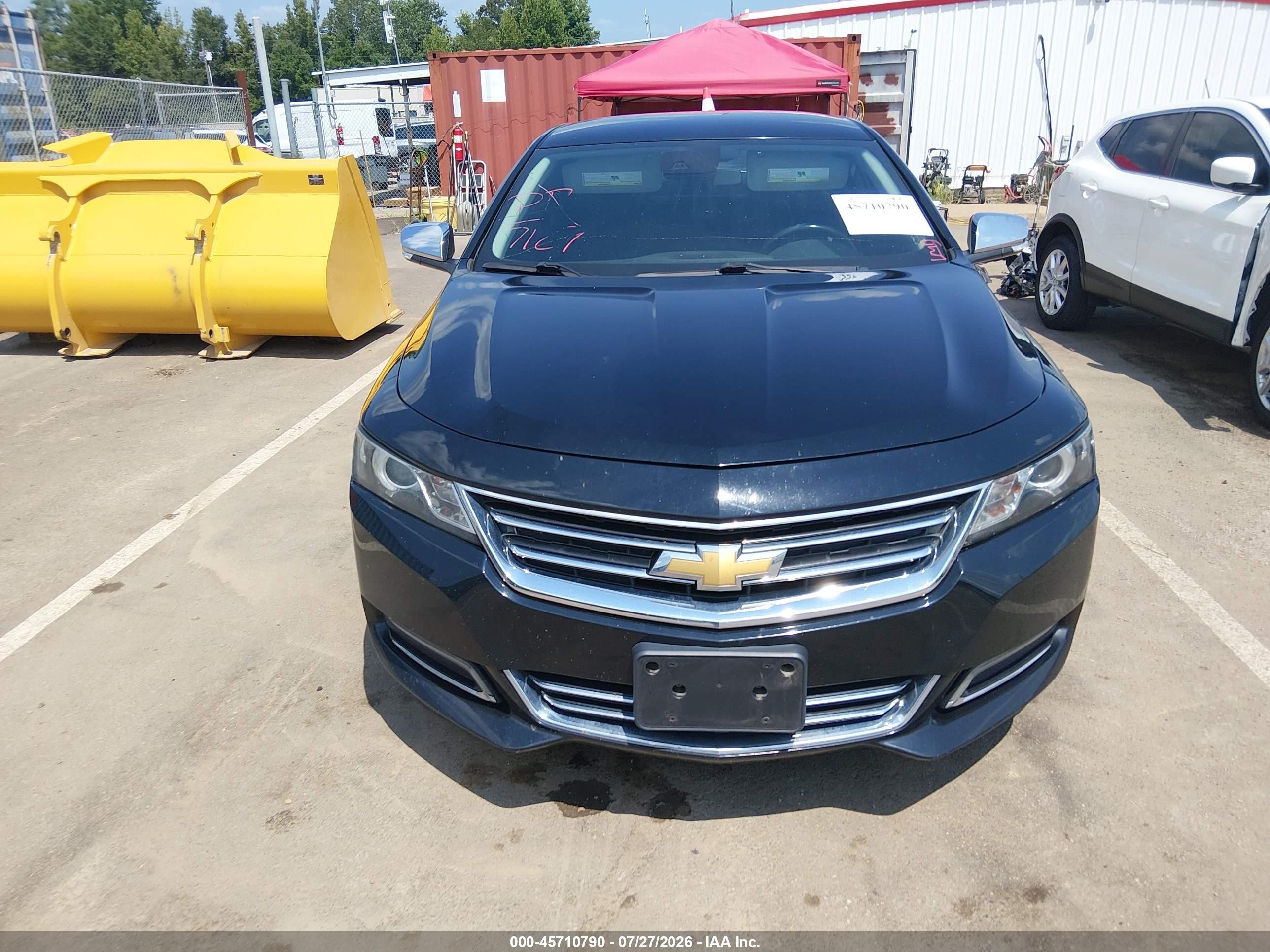 2015 Chevrolet Impala 1lz Black vin: 2G1155SL9F9163733