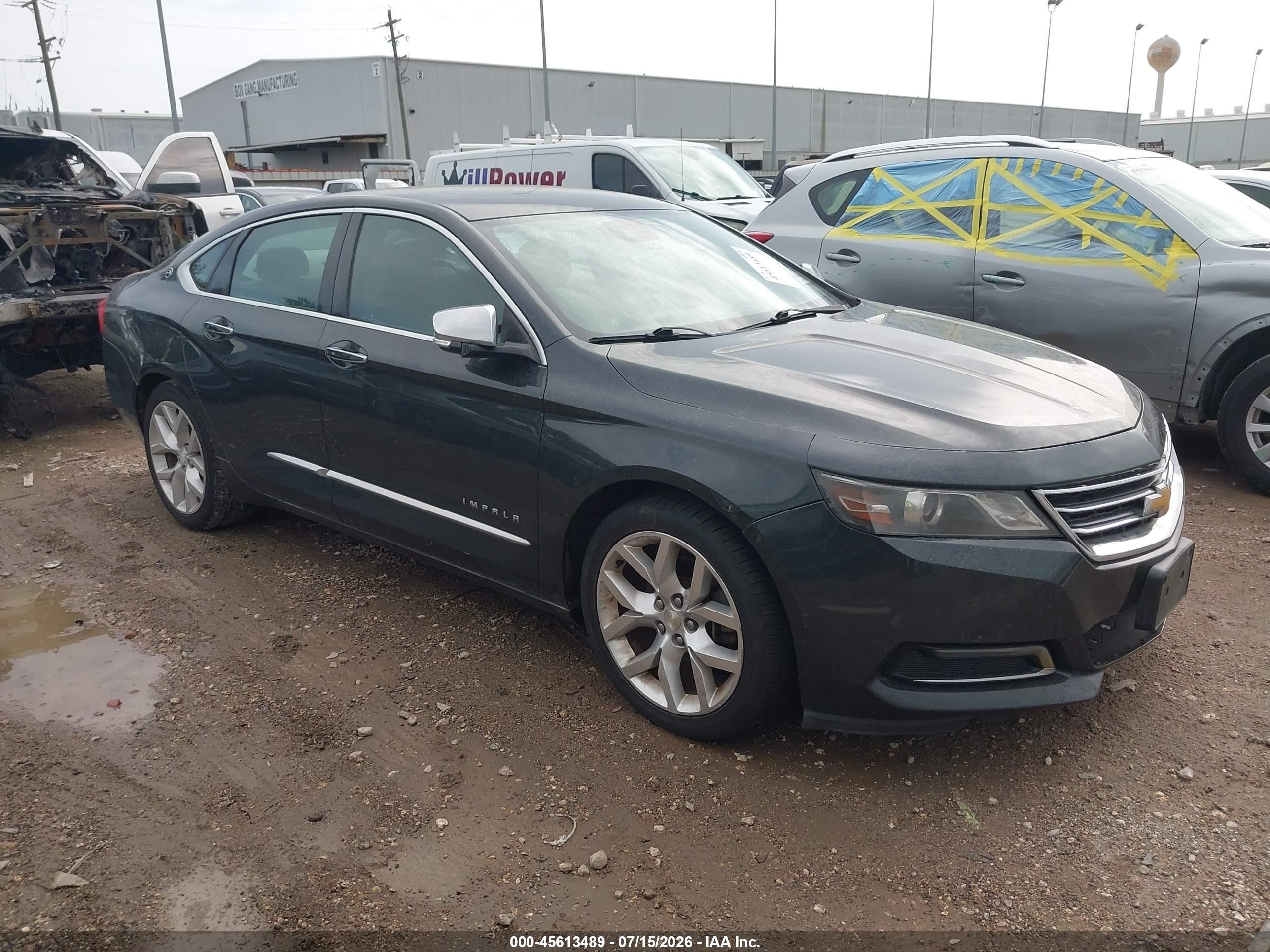 2015 Chevrolet Impala 2lz Черный vin: 2G1165S30F9107421