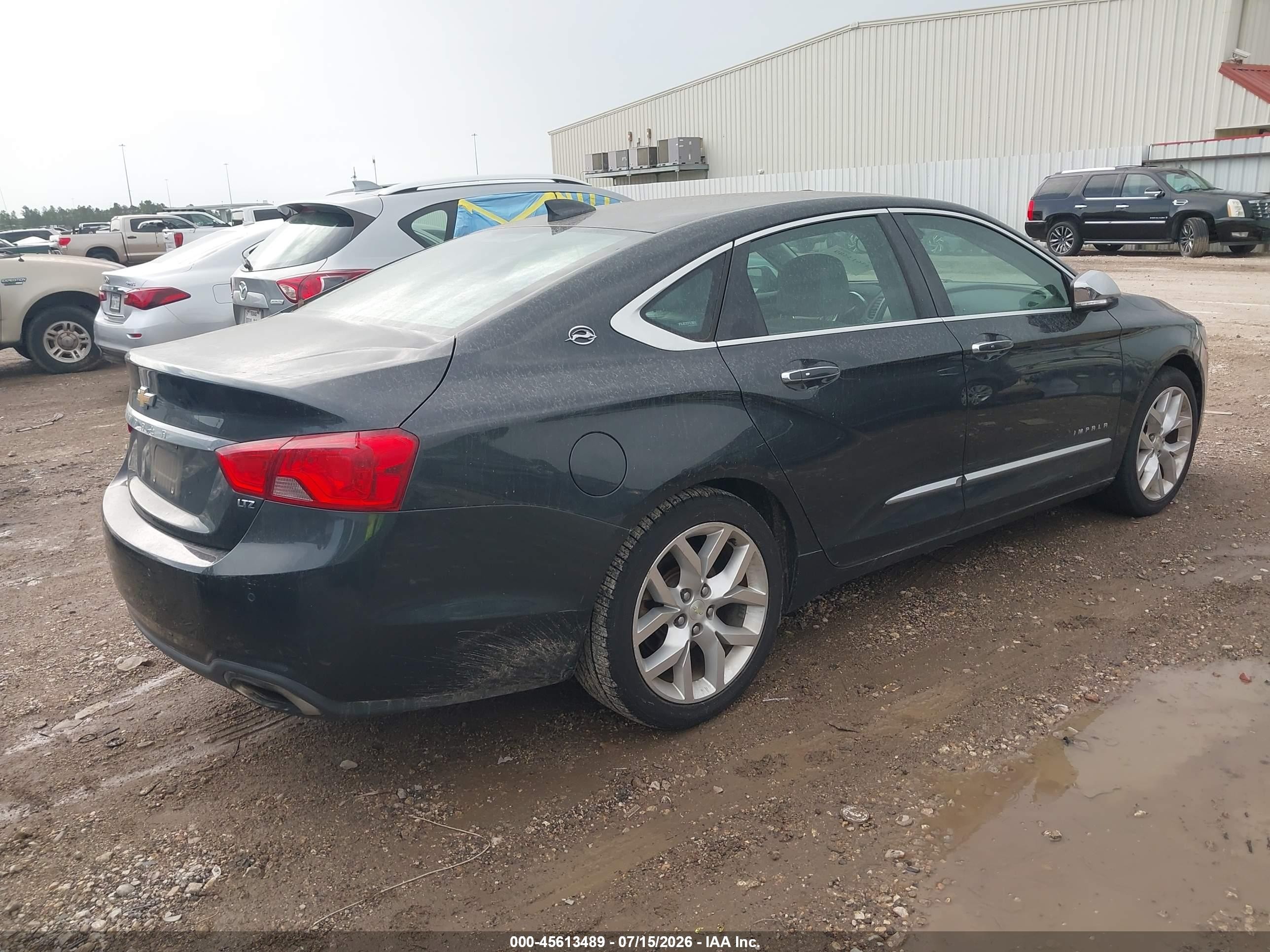 2015 Chevrolet Impala 2lz Black vin: 2G1165S30F9107421