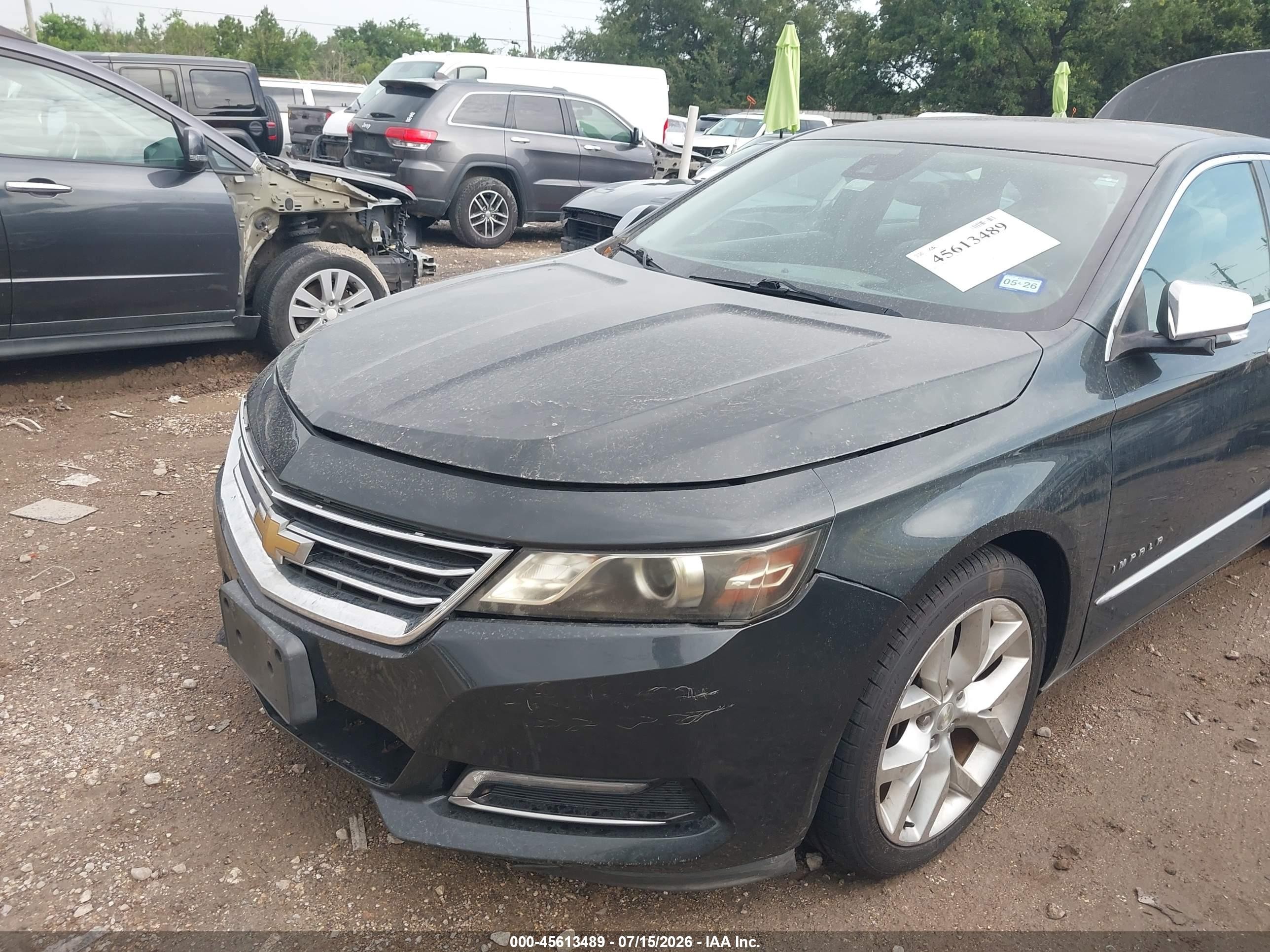 2015 Chevrolet Impala 2lz Black vin: 2G1165S30F9107421