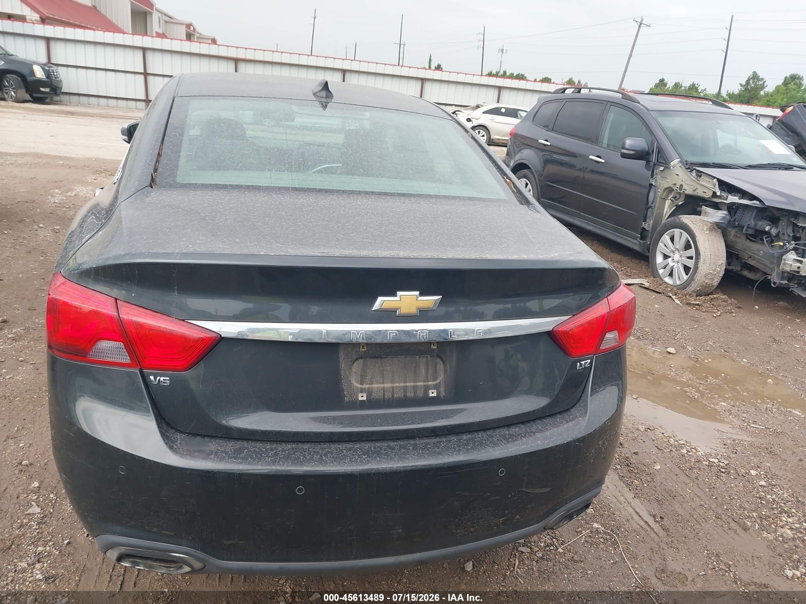 2015 Chevrolet Impala 2lz Black vin: 2G1165S30F9107421