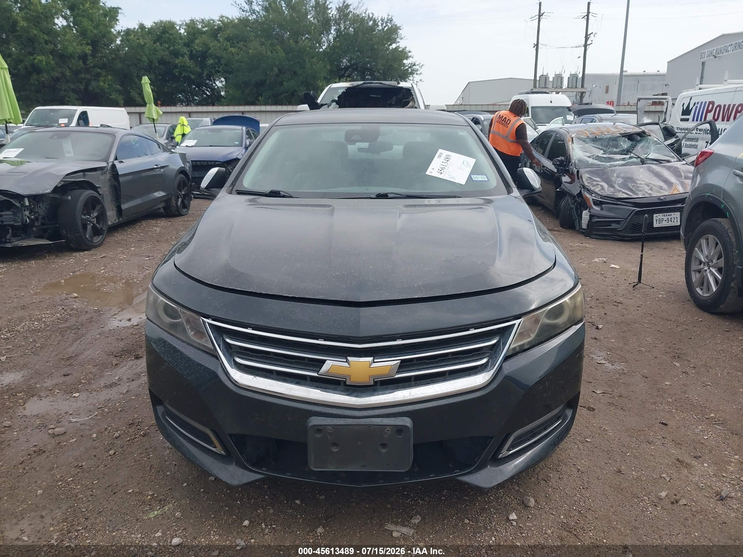 2015 Chevrolet Impala 2lz Black vin: 2G1165S30F9107421