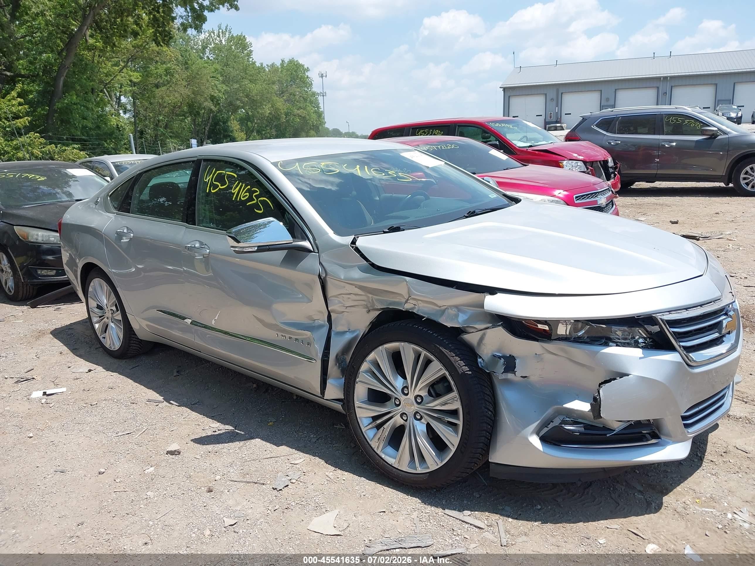 2015 Chevrolet Impala 2lz Silver vin: 2G1165S30F9165982
