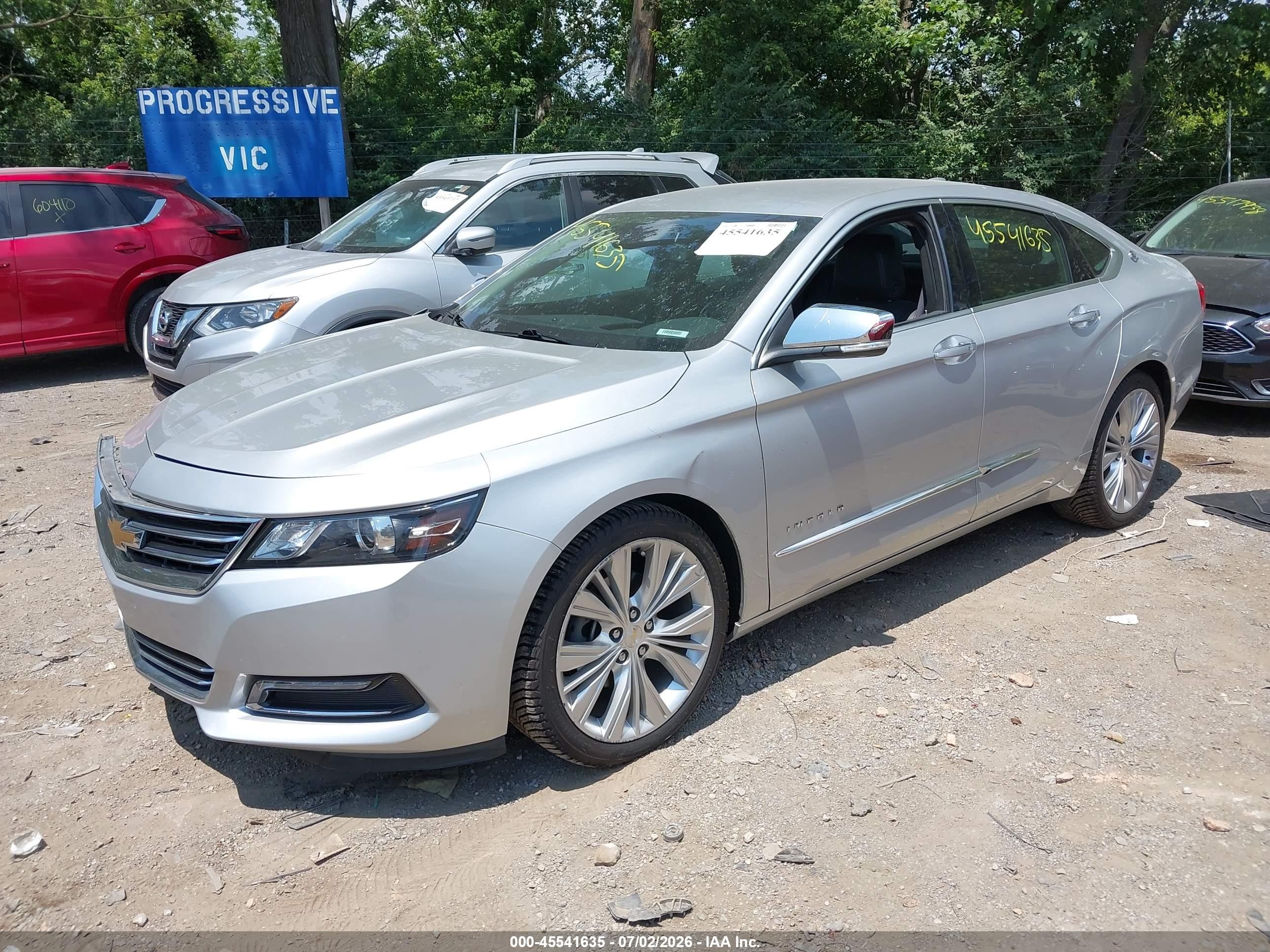 2015 Chevrolet Impala 2lz Silver vin: 2G1165S30F9165982