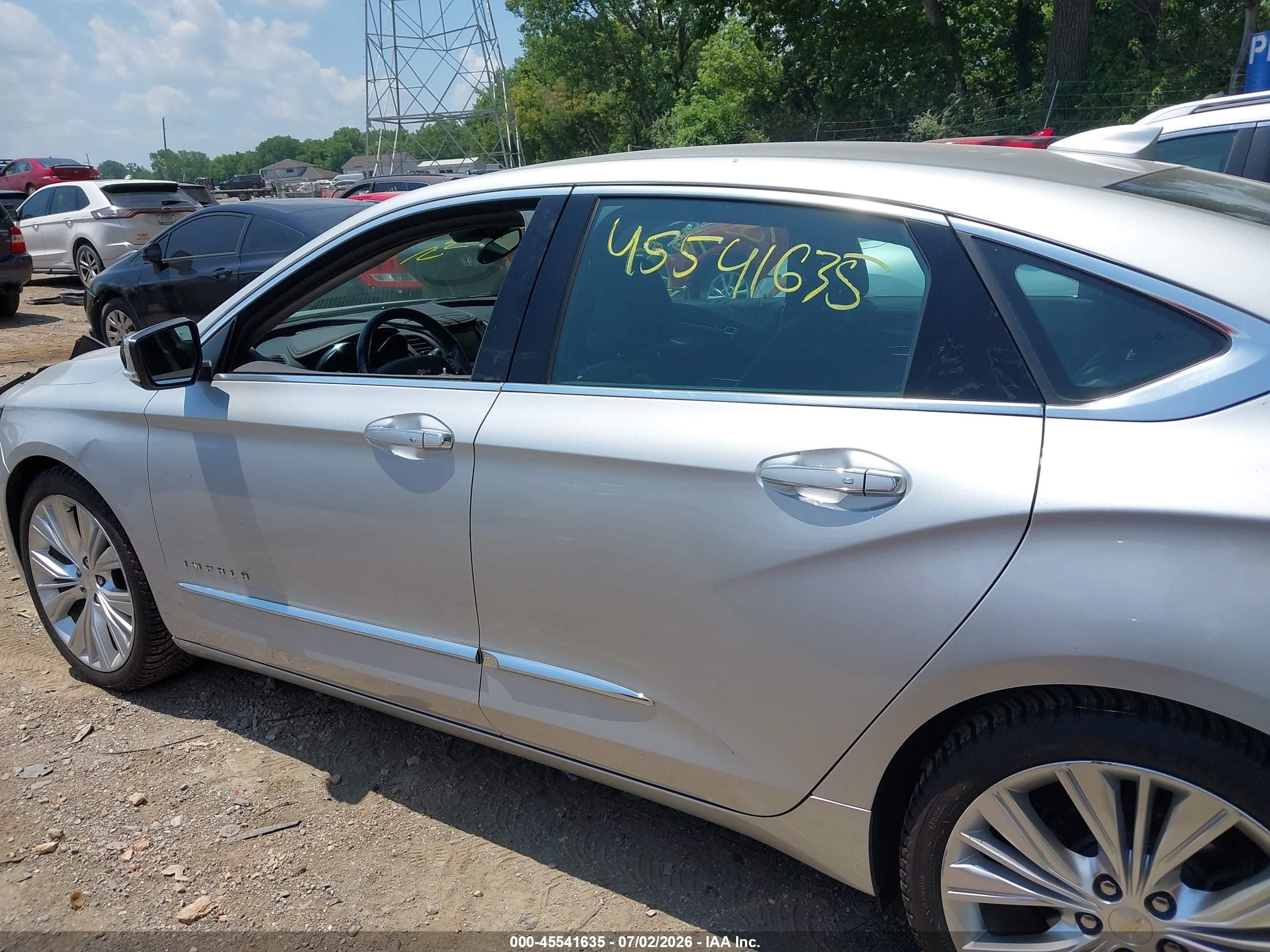 2015 Chevrolet Impala 2lz Silver vin: 2G1165S30F9165982