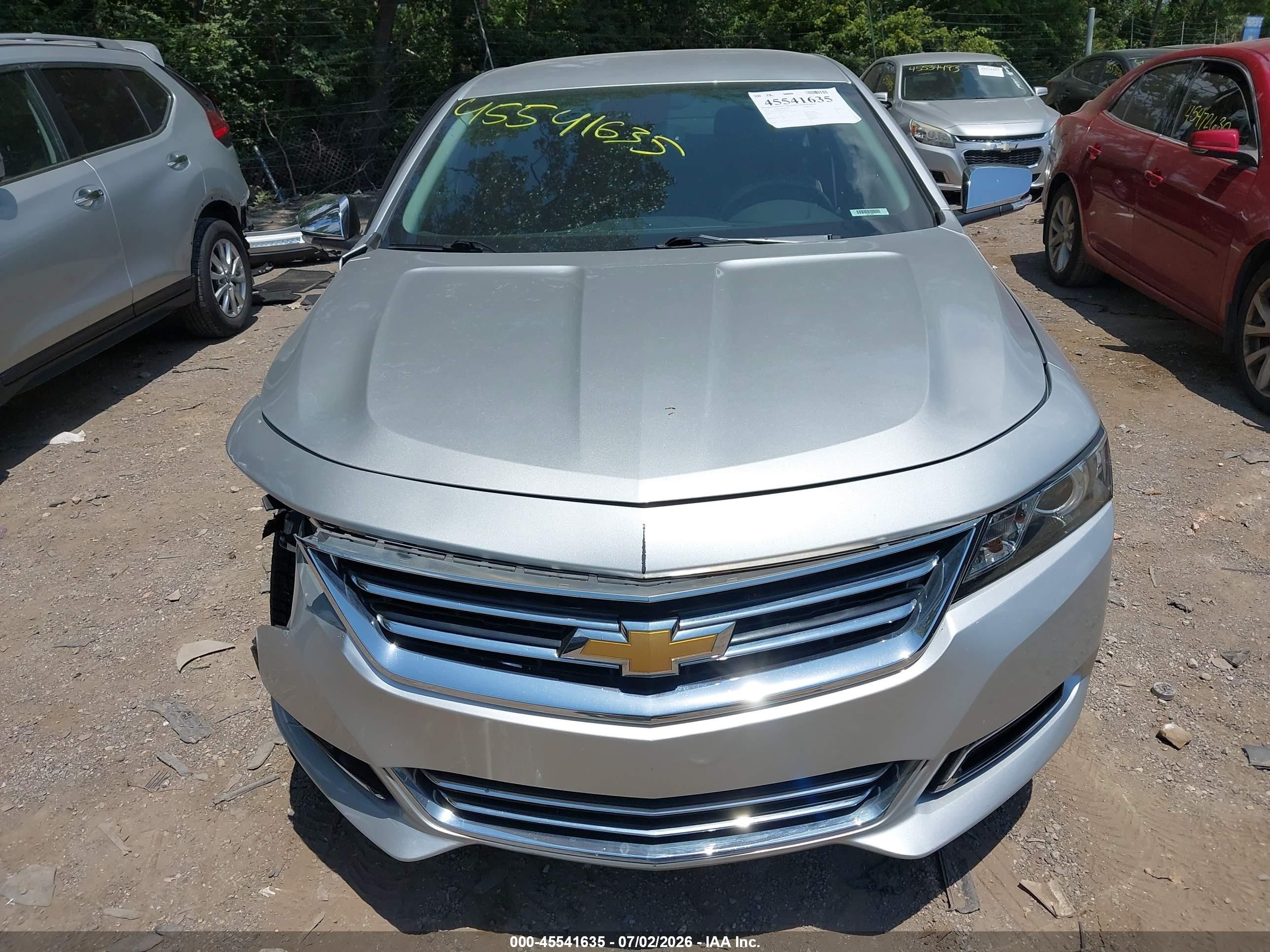 2015 Chevrolet Impala 2lz Silver vin: 2G1165S30F9165982