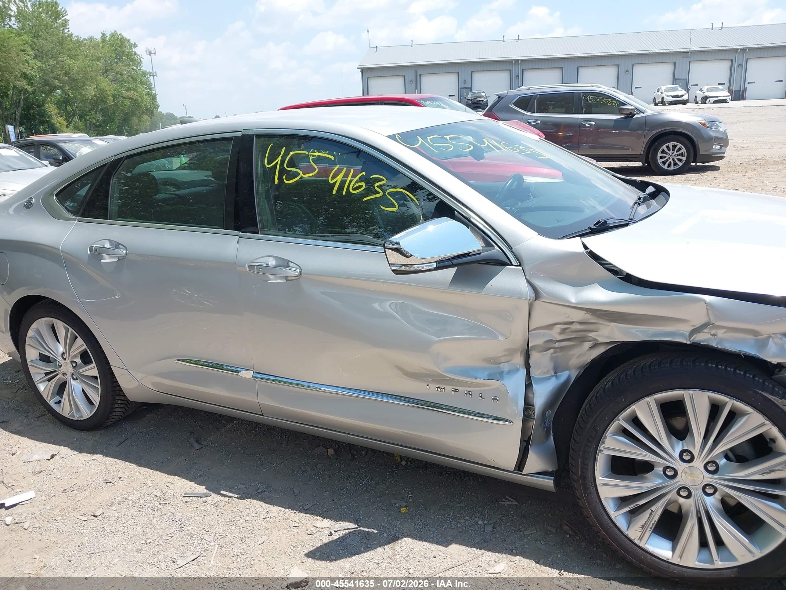 2015 Chevrolet Impala 2lz Silver vin: 2G1165S30F9165982