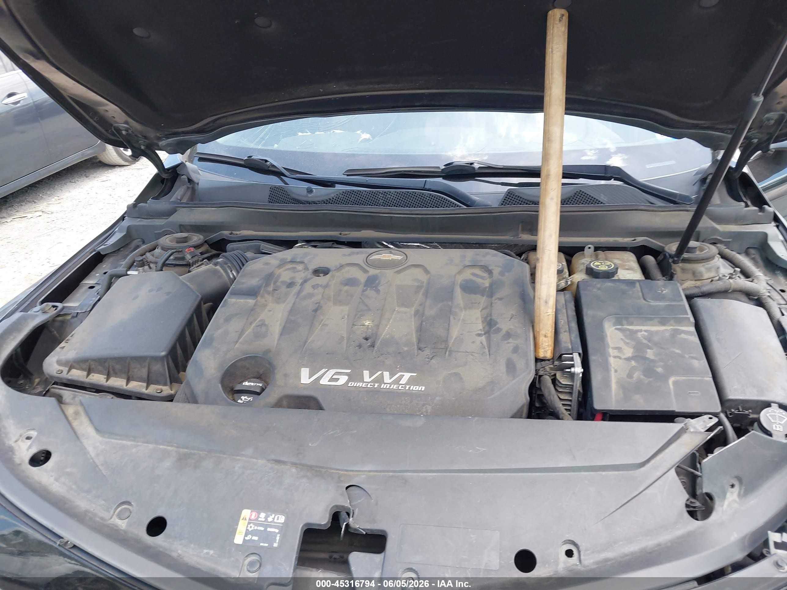 2015 Chevrolet Impala 2lz Black vin: 2G1165S30F9177145