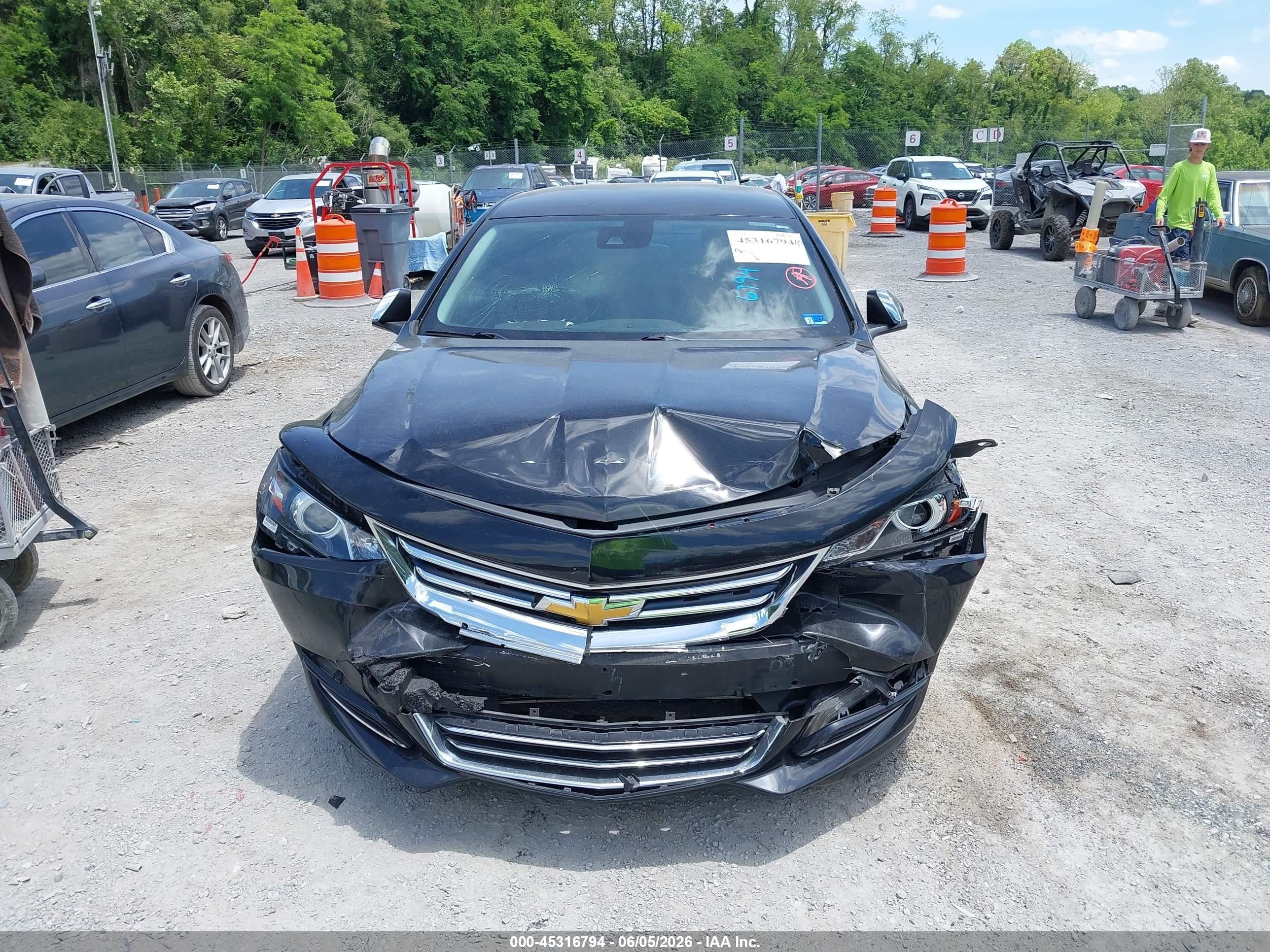 2015 Chevrolet Impala 2lz Black vin: 2G1165S30F9177145
