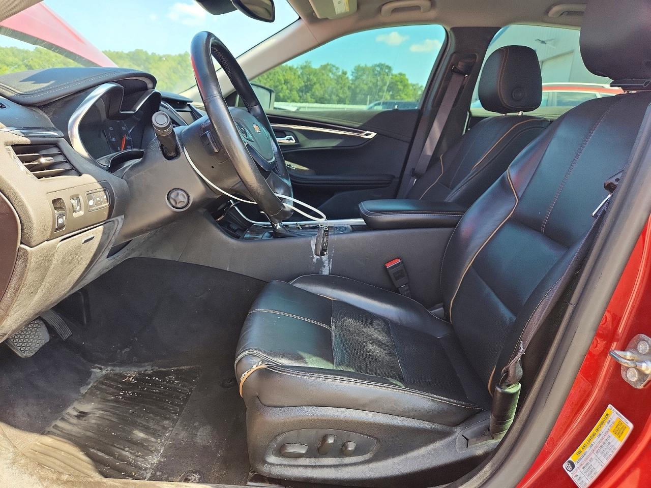 2015 Chevrolet Impala Ltz Red vin: 2G1165S30F9177548